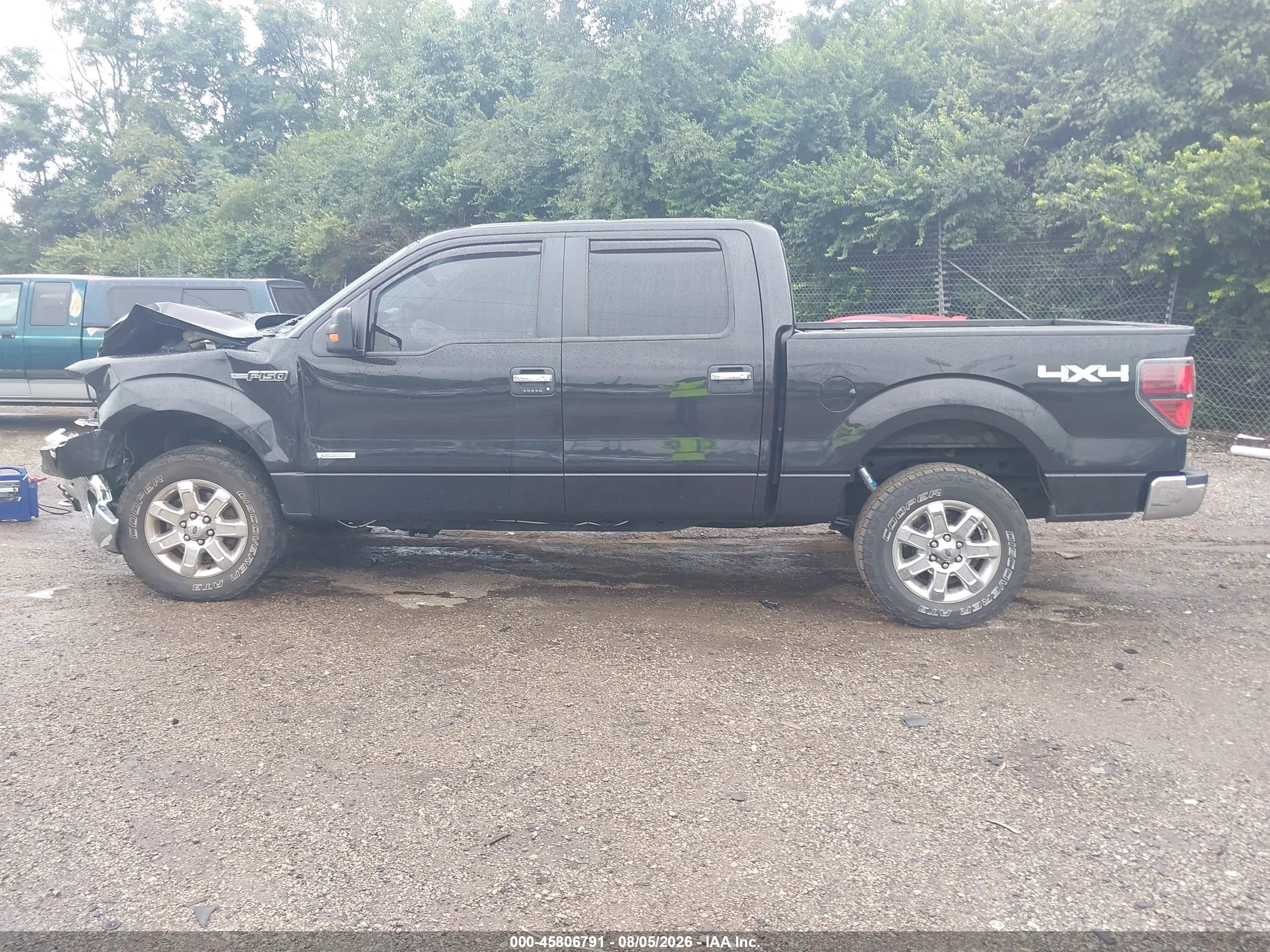 2014 Ford F-150 Xlt Black vin: 1FTFW1ET4EKG56103