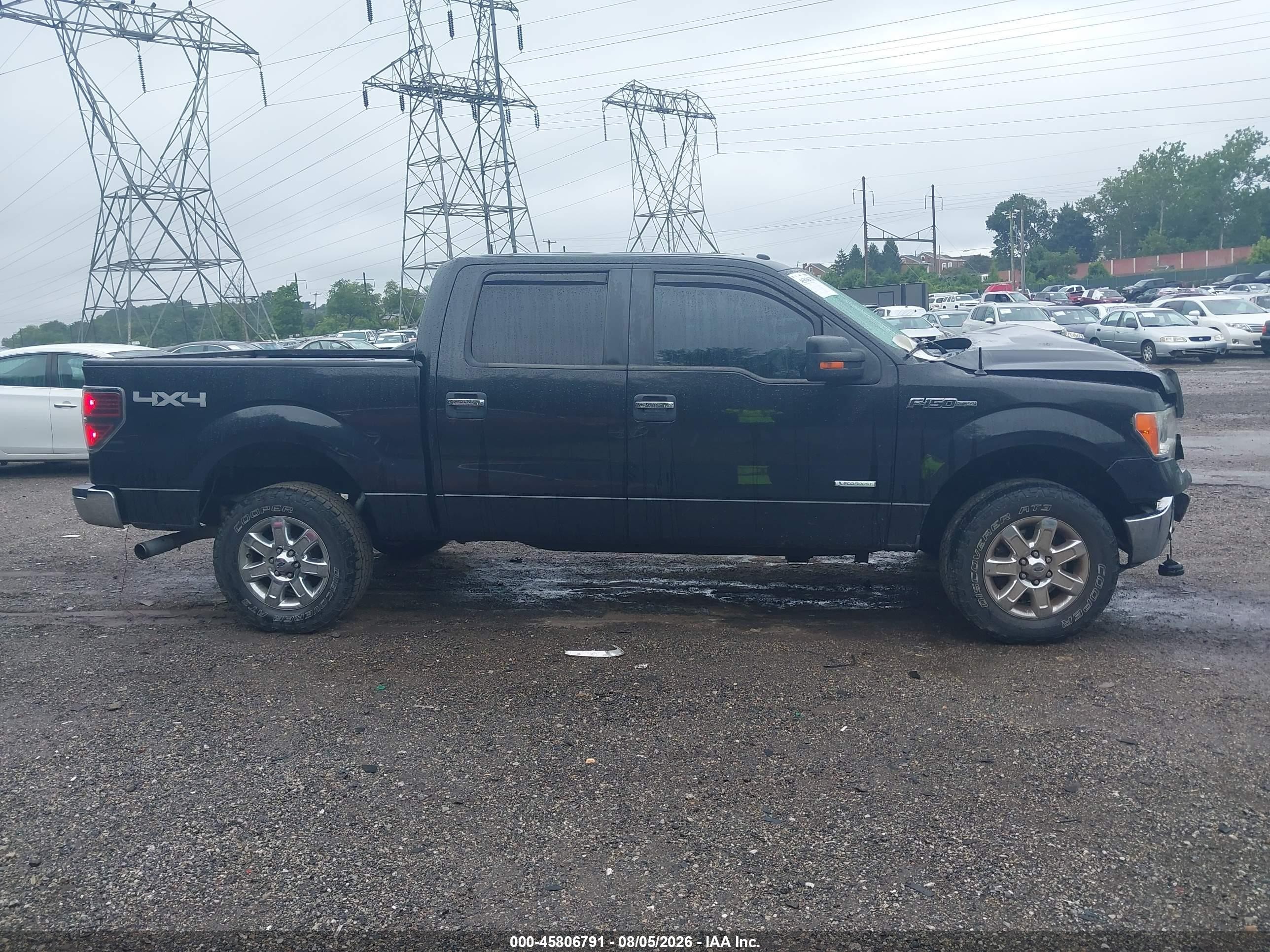 2014 Ford F-150 Xlt Black vin: 1FTFW1ET4EKG56103