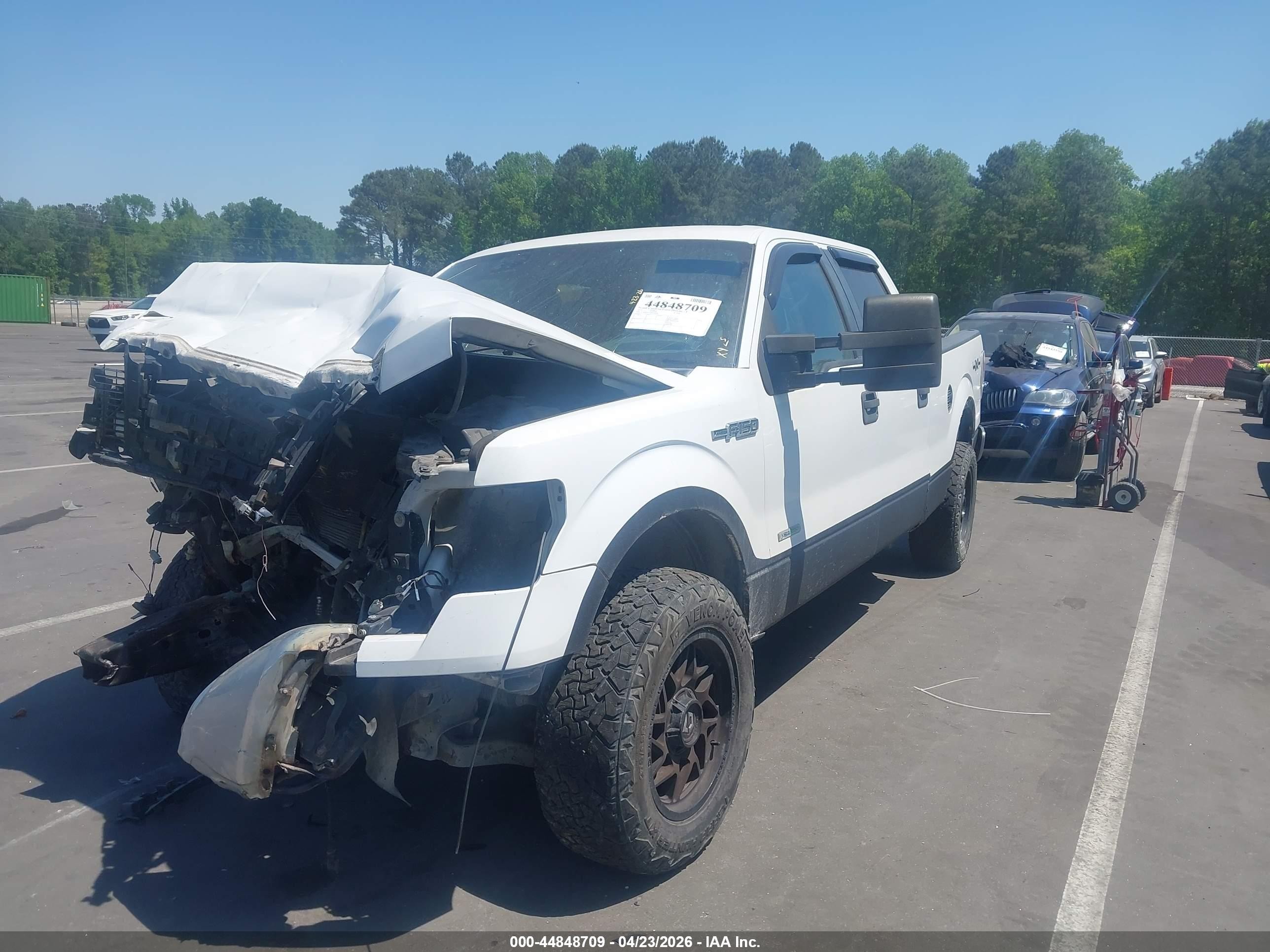 2011 Ford F-150 Xlt White vin: 1FTFW1ET5BFB18000