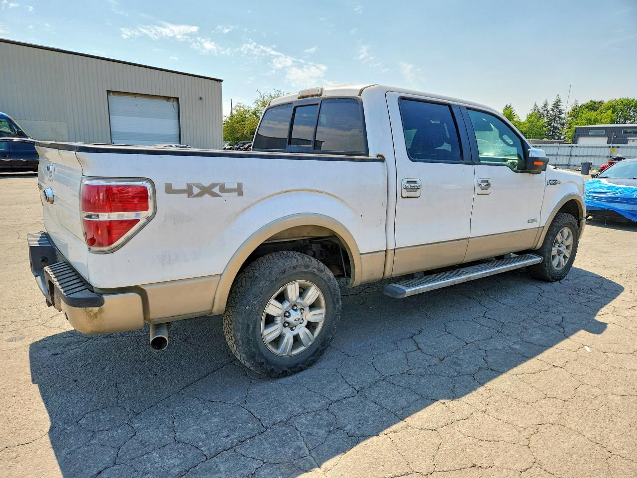 2011 Ford F150 Supercrew White vin: 1FTFW1ET5BFB98883
