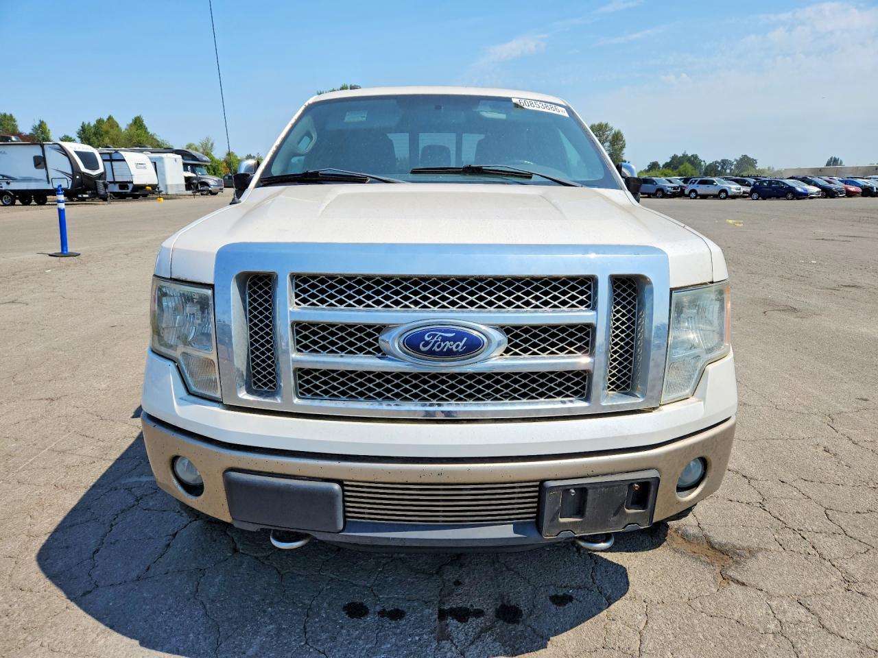 2011 Ford F150 Supercrew White vin: 1FTFW1ET5BFB98883