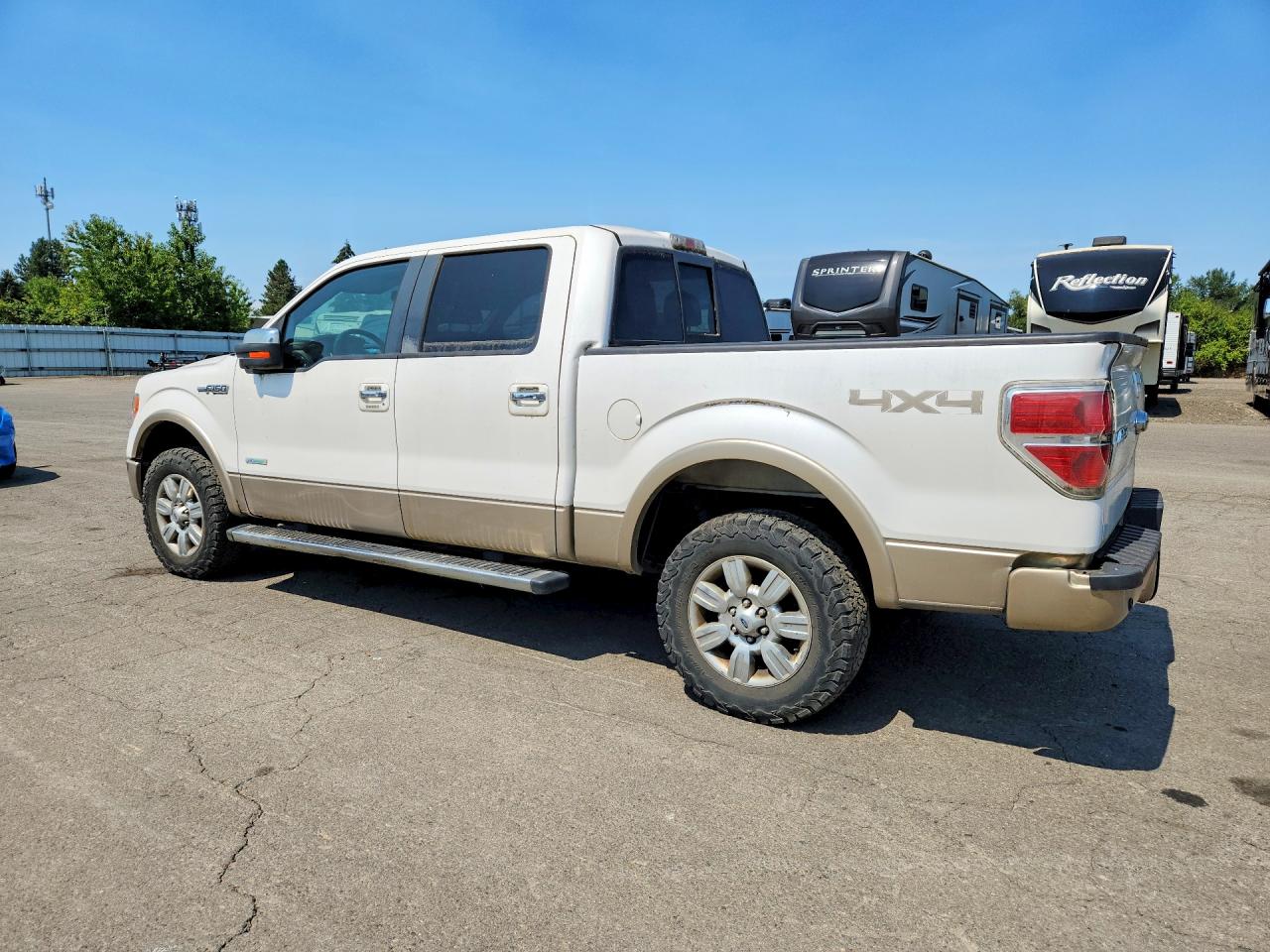 2011 Ford F150 Supercrew White vin: 1FTFW1ET5BFB98883