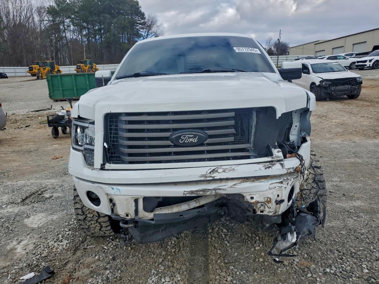 2011 Ford F150 Supercrew White vin: 1FTFW1ET5BFC44616