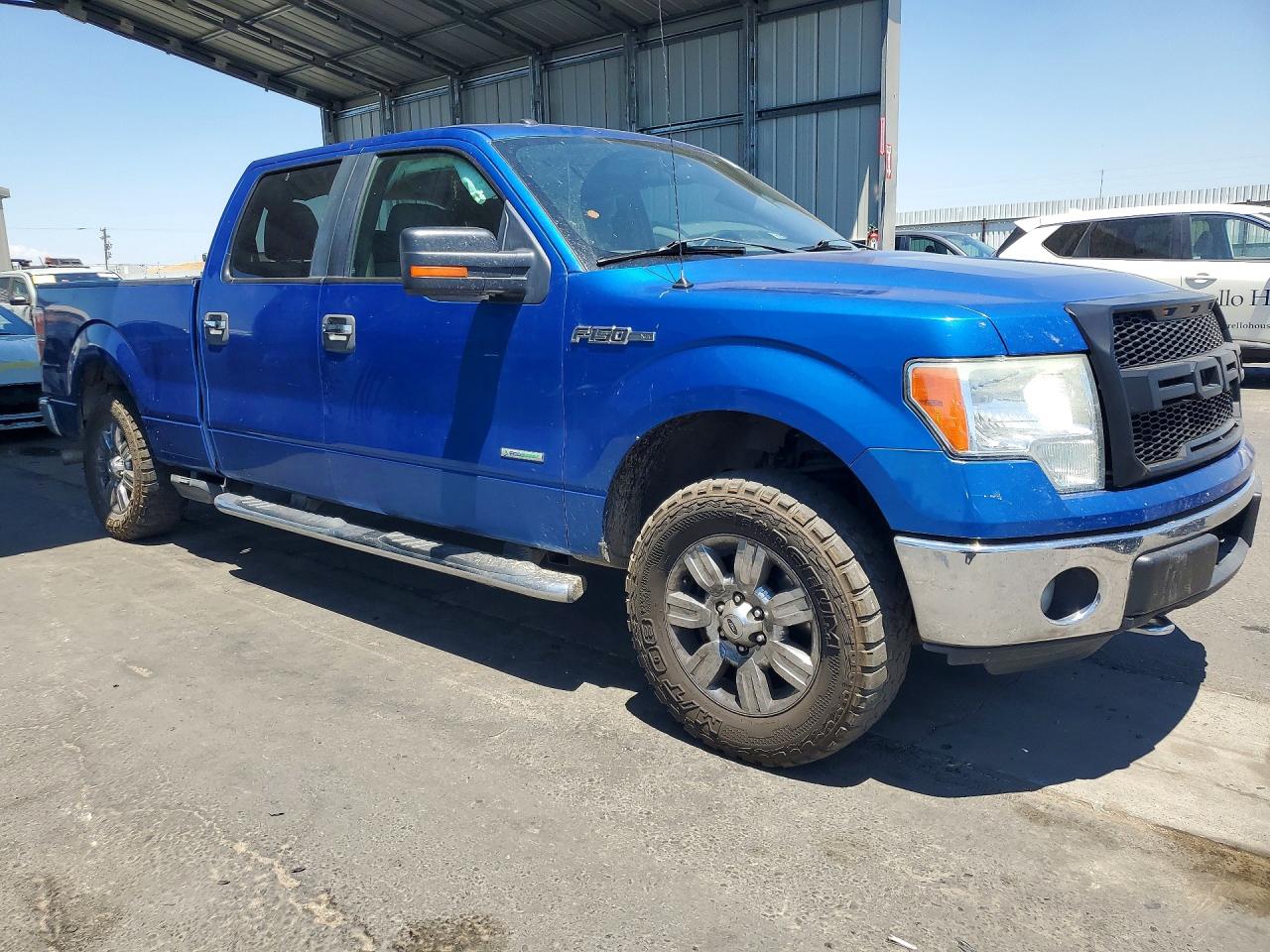 2011 Ford F150 Supercrew Blue vin: 1FTFW1ET5BFC53879