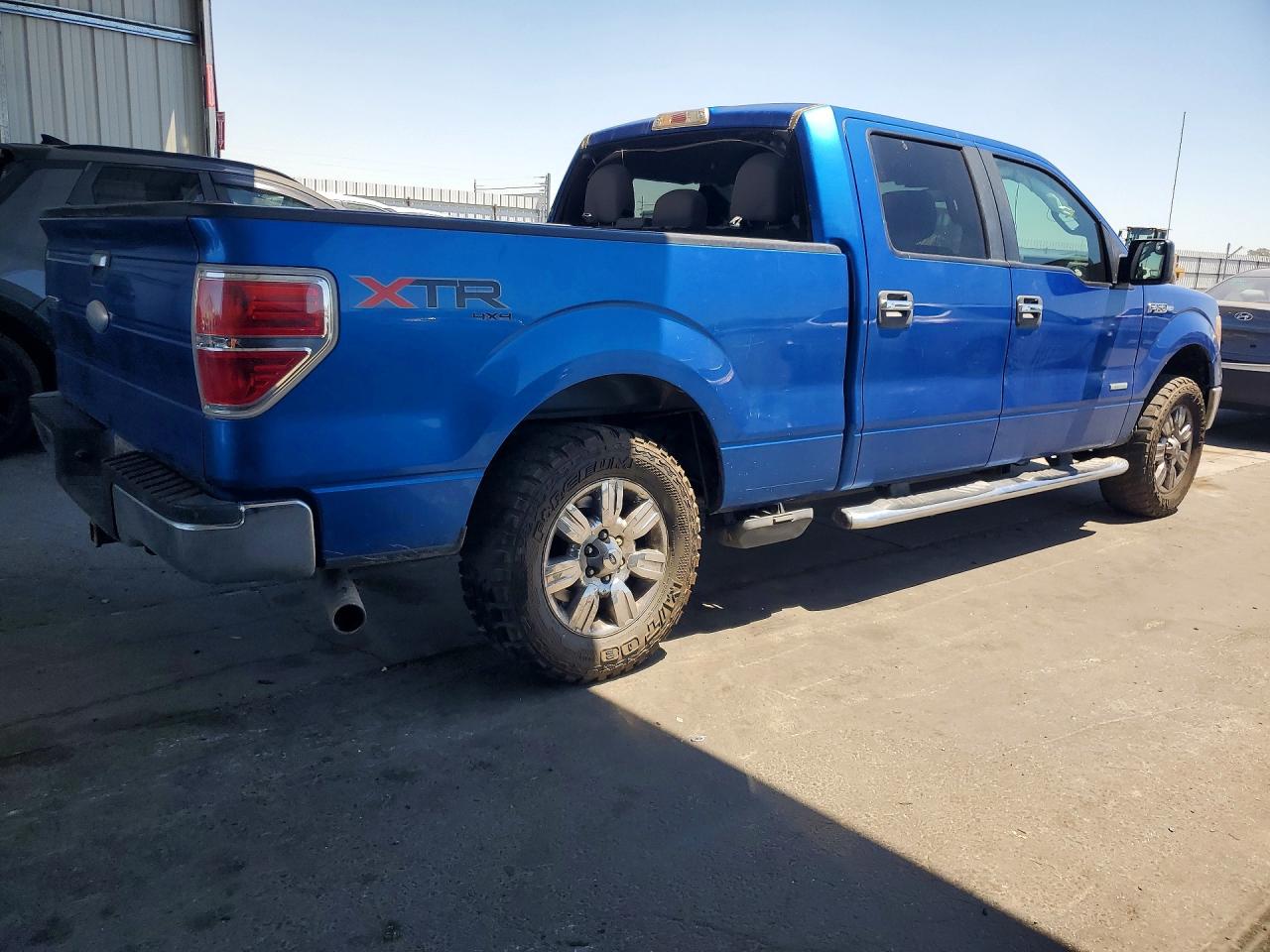 2011 Ford F150 Supercrew Blue vin: 1FTFW1ET5BFC53879