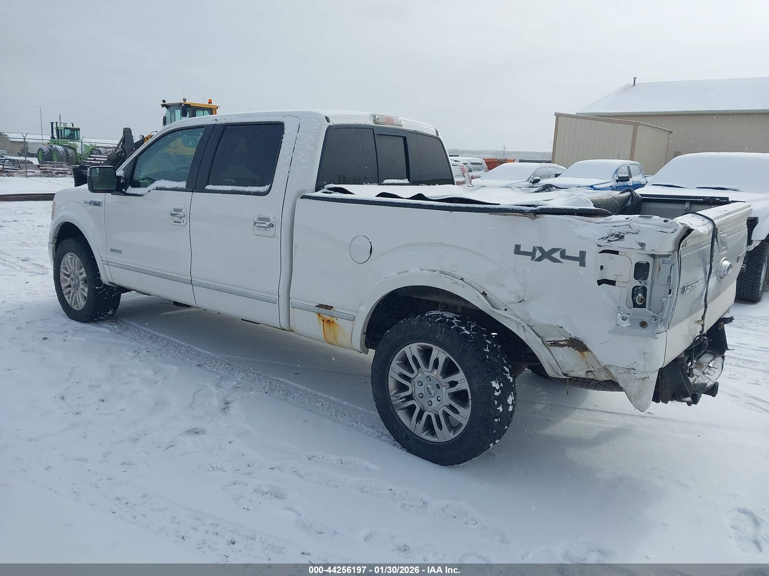 2011 Ford F-150 Platinum White vin: 1FTFW1ET5BFC92567
