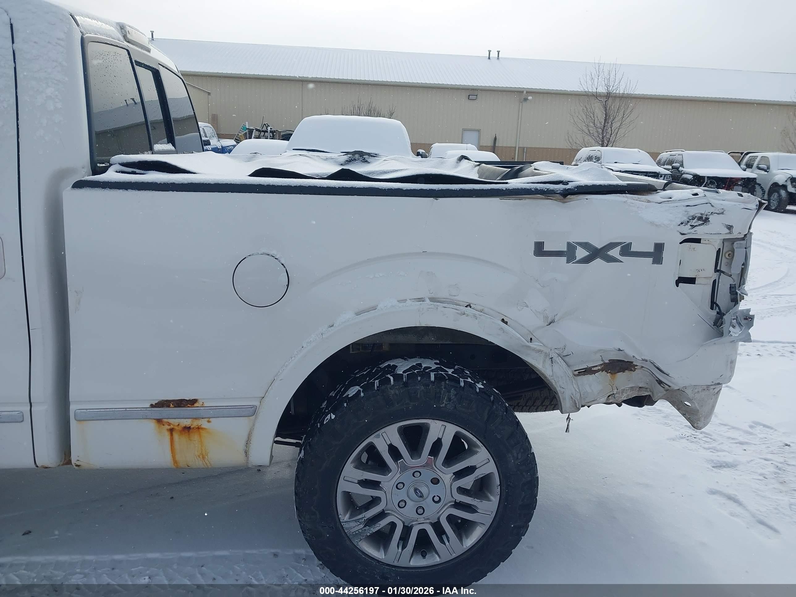 2011 Ford F-150 Platinum White vin: 1FTFW1ET5BFC92567