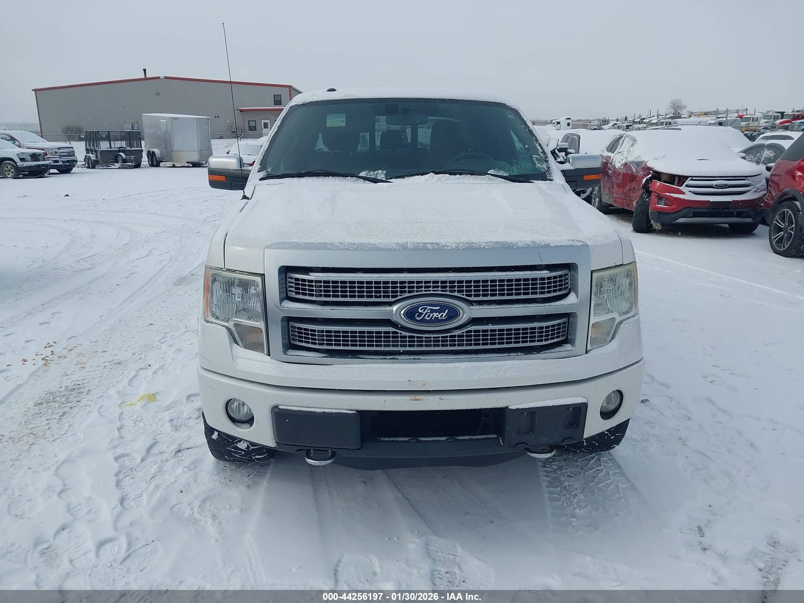 2011 Ford F-150 Platinum White vin: 1FTFW1ET5BFC92567