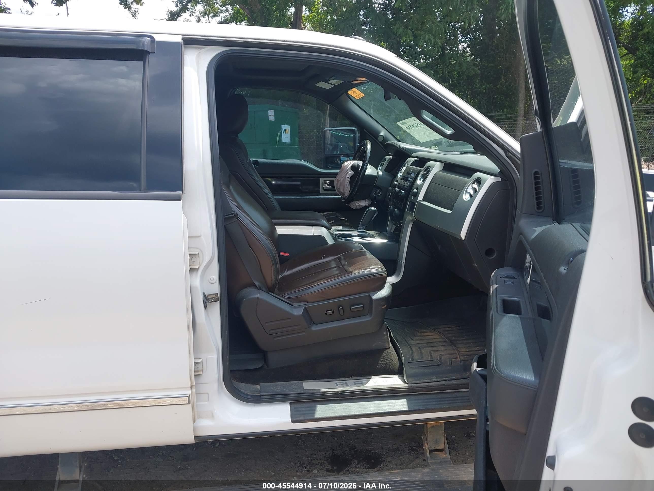 2011 Ford F-150 Fx4/king Ranch/lariat/platinum/xlt Белый vin: 1FTFW1ET5BFD00005