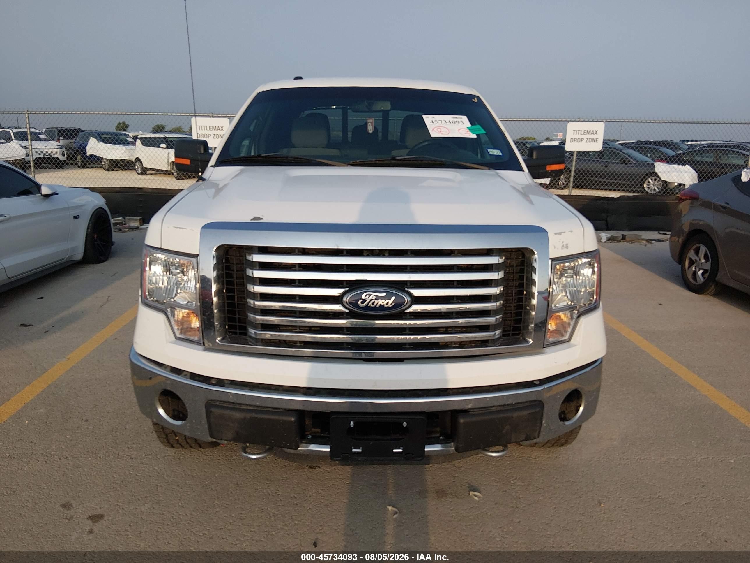 2011 Ford F-150 Xlt White vin: 1FTFW1ET5BKD78873