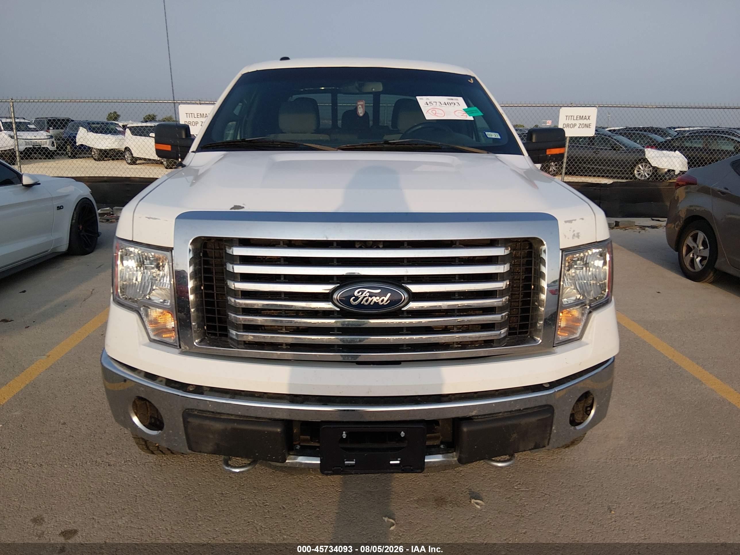 2011 Ford F-150 Xlt White vin: 1FTFW1ET5BKD78873