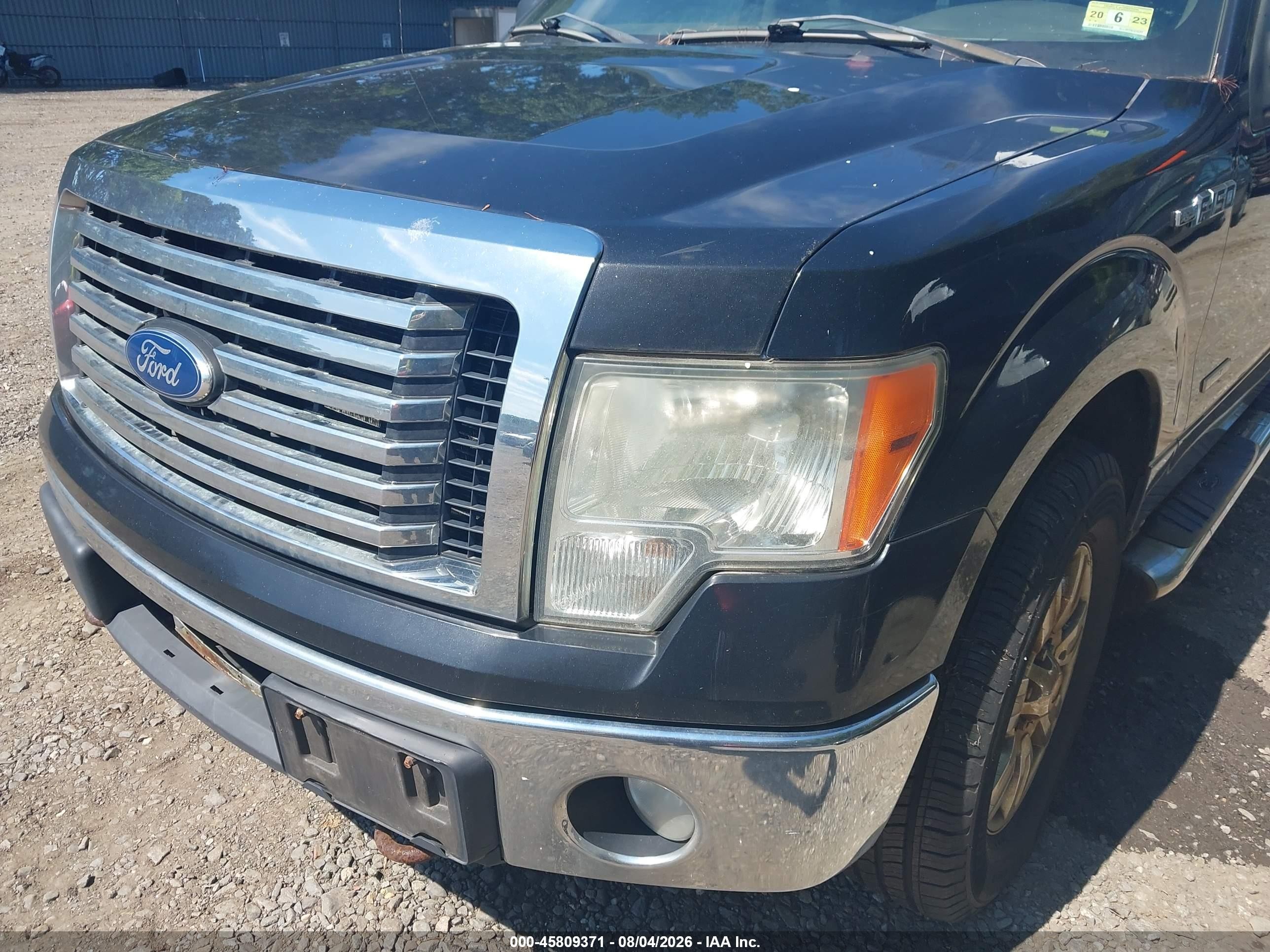 2012 Ford F-150 Xlt Black vin: 1FTFW1ET5CFA07688