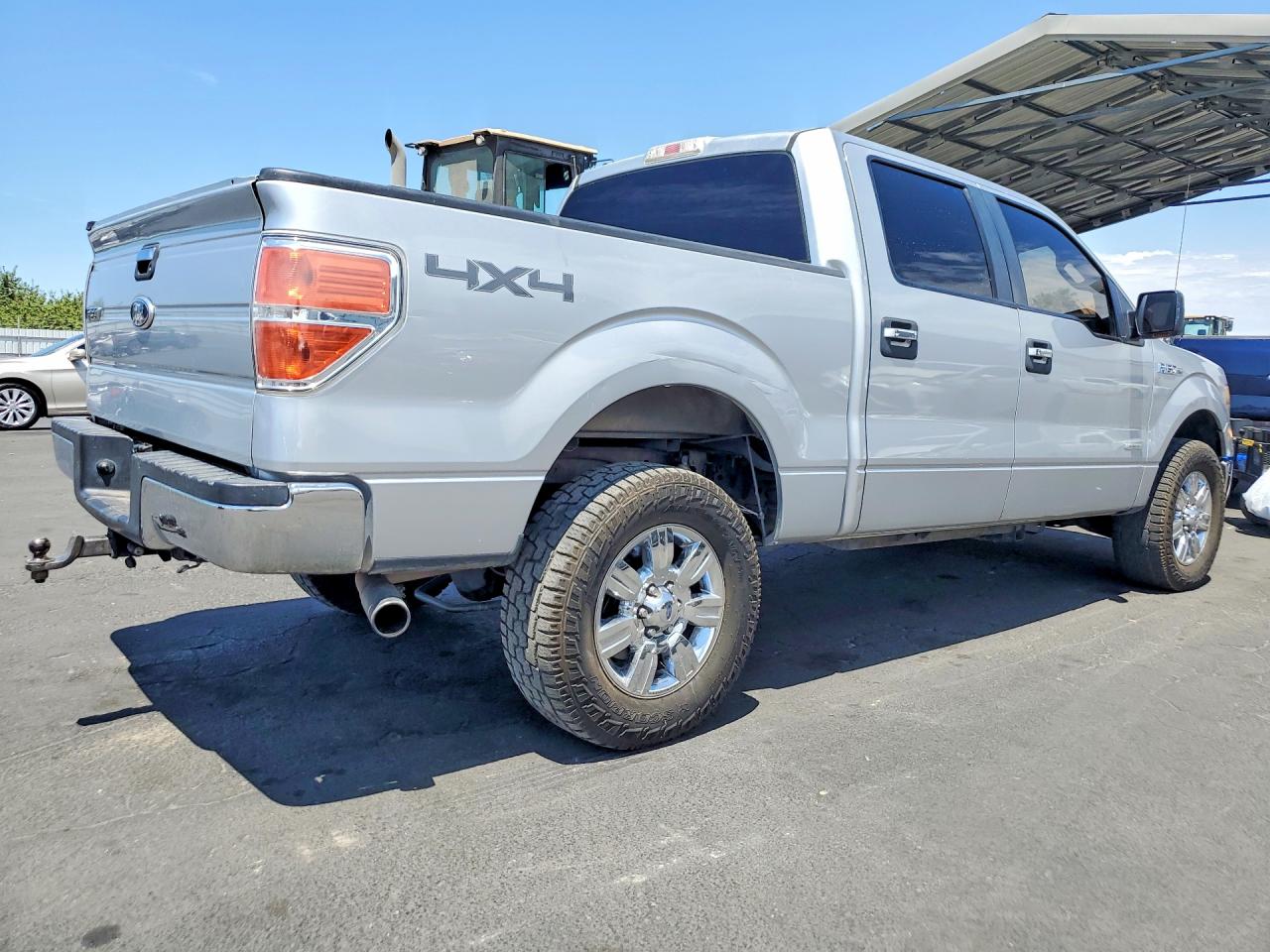 2012 Ford F150 Supercrew Silver vin: 1FTFW1ET5CFA20490