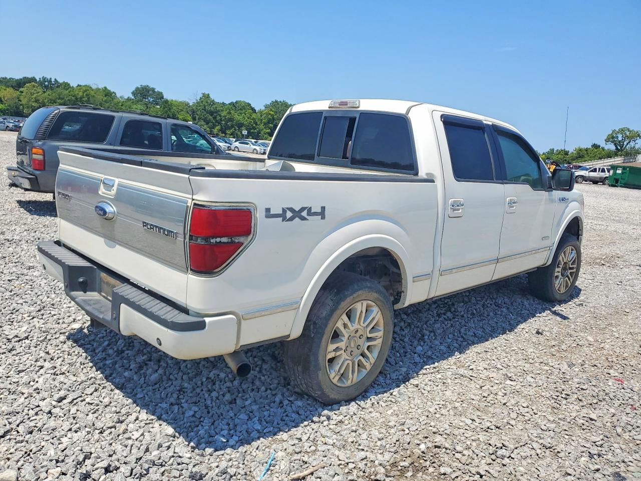 2012 Ford F150 Supercrew White vin: 1FTFW1ET5CFA92676
