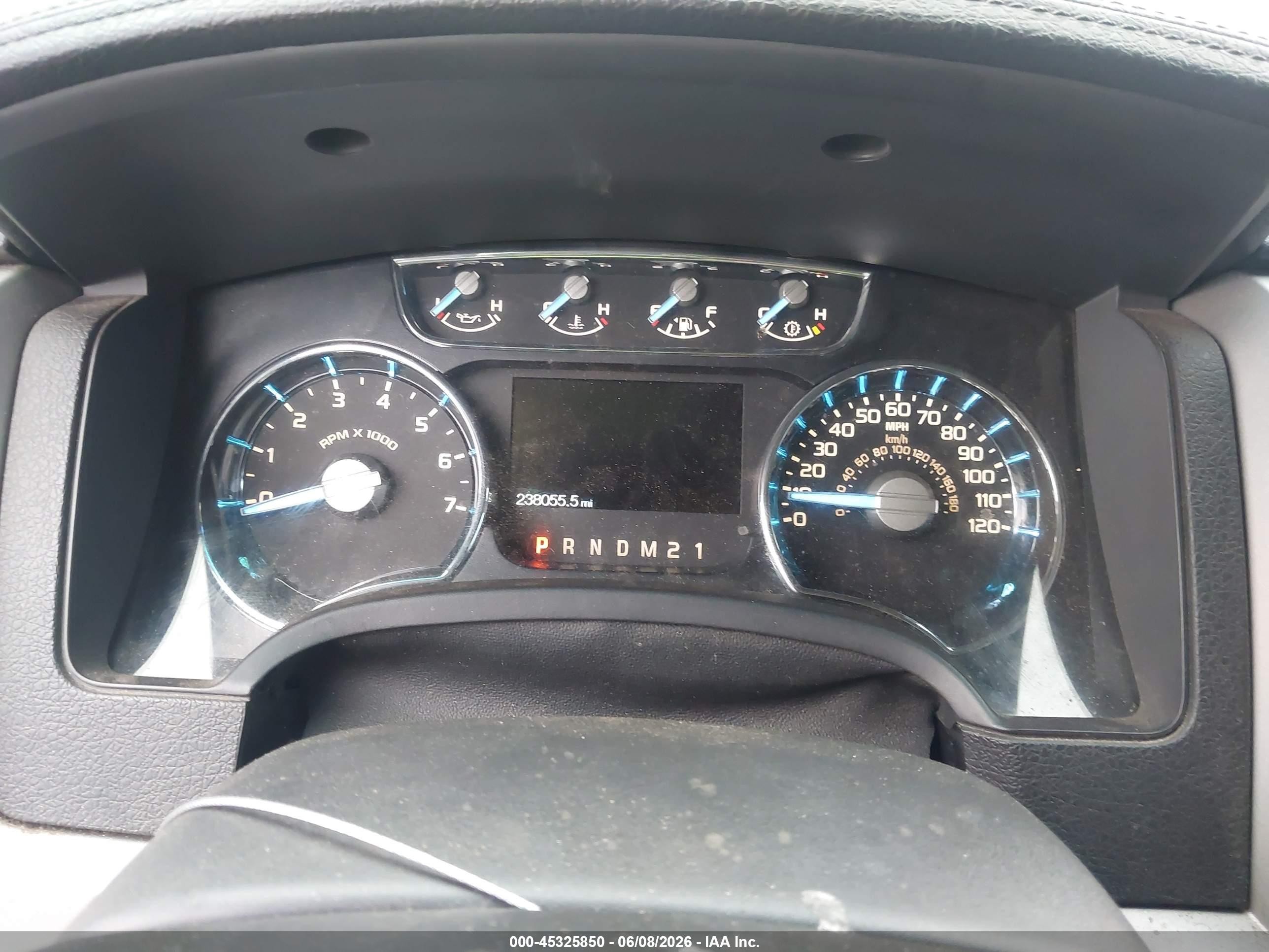 2012 Ford F-150 Lariat Gray vin: 1FTFW1ET5CFB09895