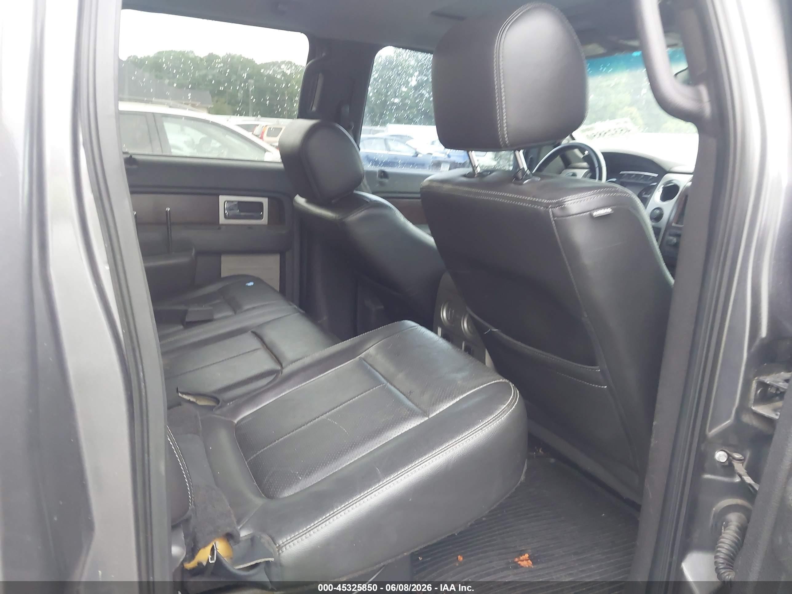 2012 Ford F-150 Lariat Gray vin: 1FTFW1ET5CFB09895