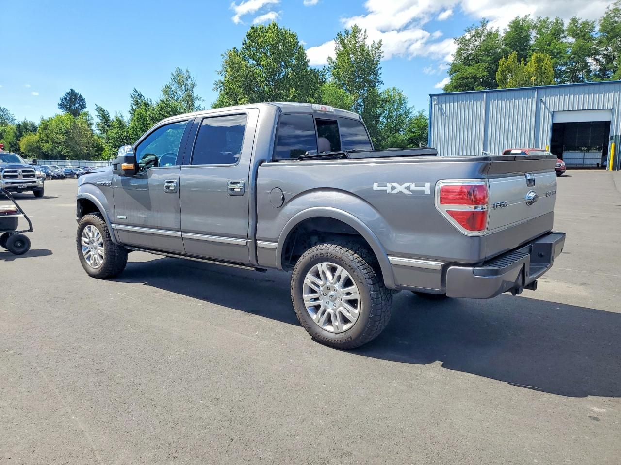 2012 Ford F150 Supercrew Gray vin: 1FTFW1ET5CFB18208