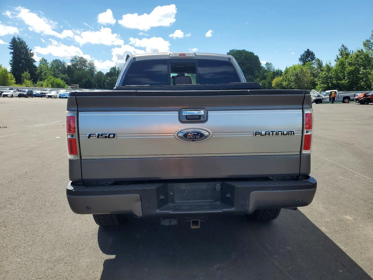 2012 Ford F150 Supercrew Gray vin: 1FTFW1ET5CFB18208