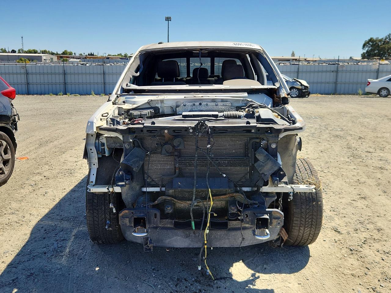 2012 Ford F150 Supercrew White vin: 1FTFW1ET5CFB30505