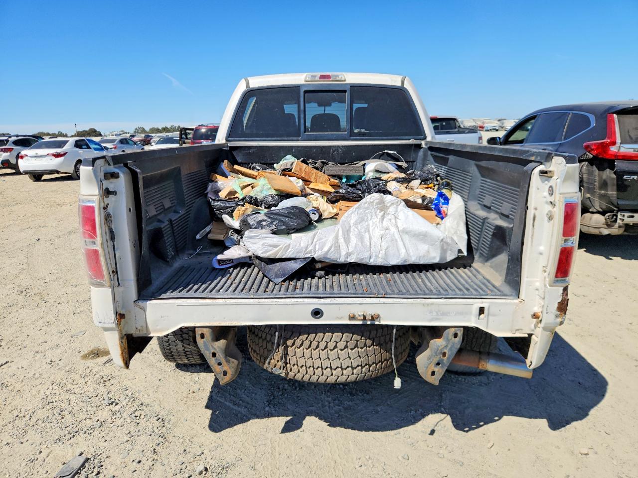 2012 Ford F150 Supercrew White vin: 1FTFW1ET5CFB30505