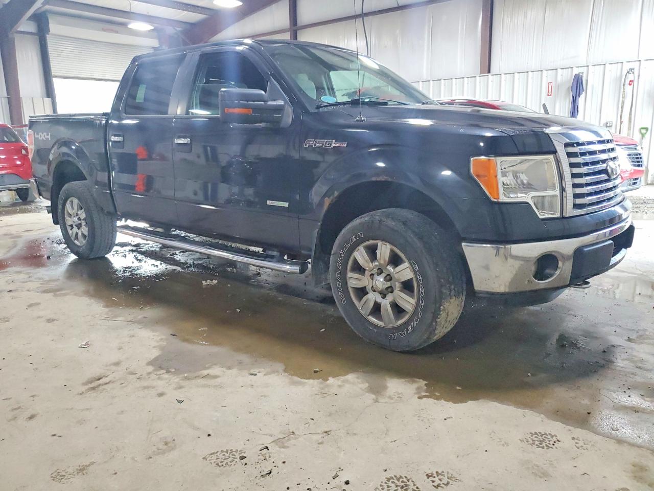 2012 Ford F150 Supercrew Черный vin: 1FTFW1ET5CFB70454