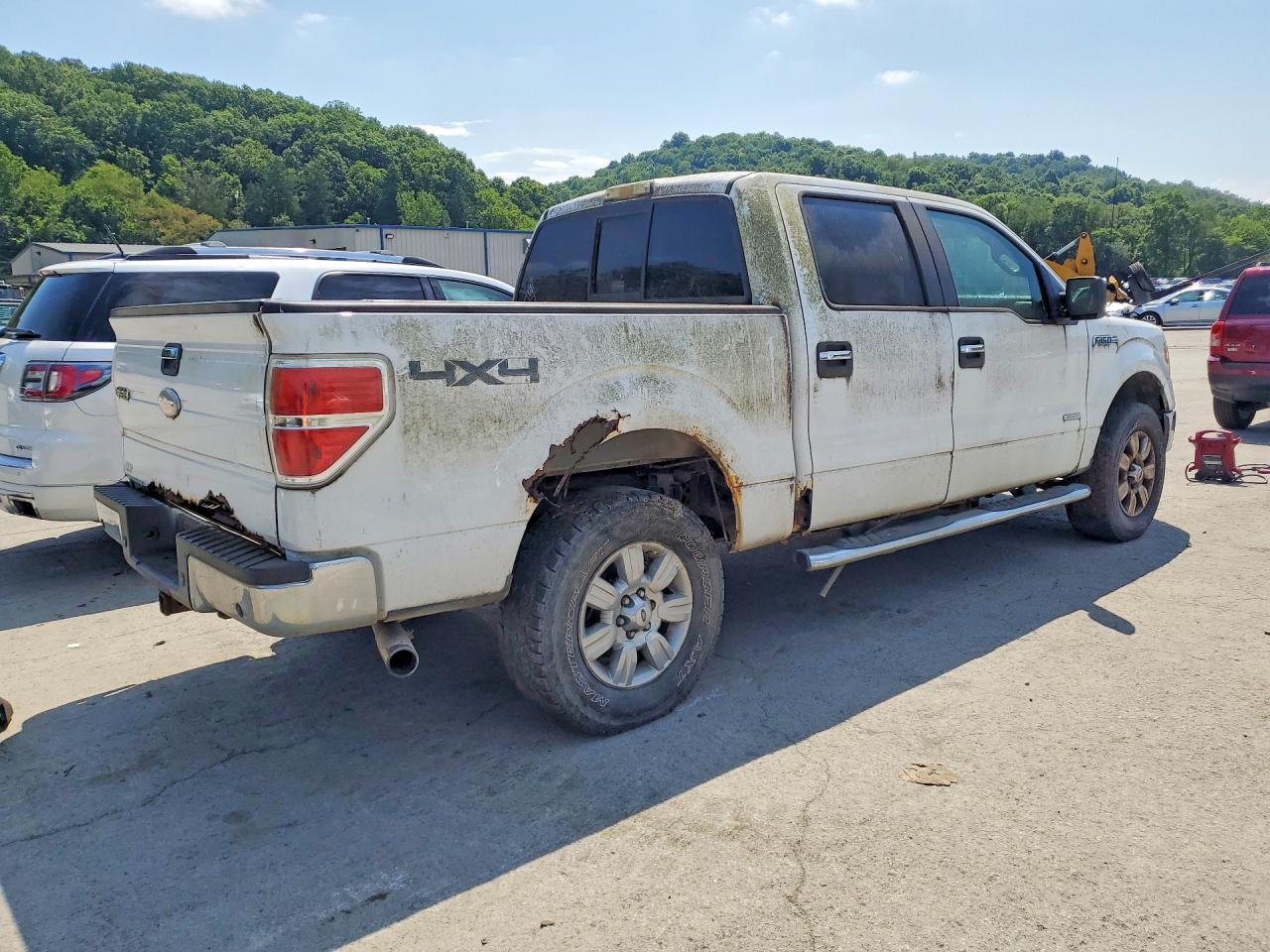 2012 Ford F150 Supercrew Белый vin: 1FTFW1ET5CFB70535
