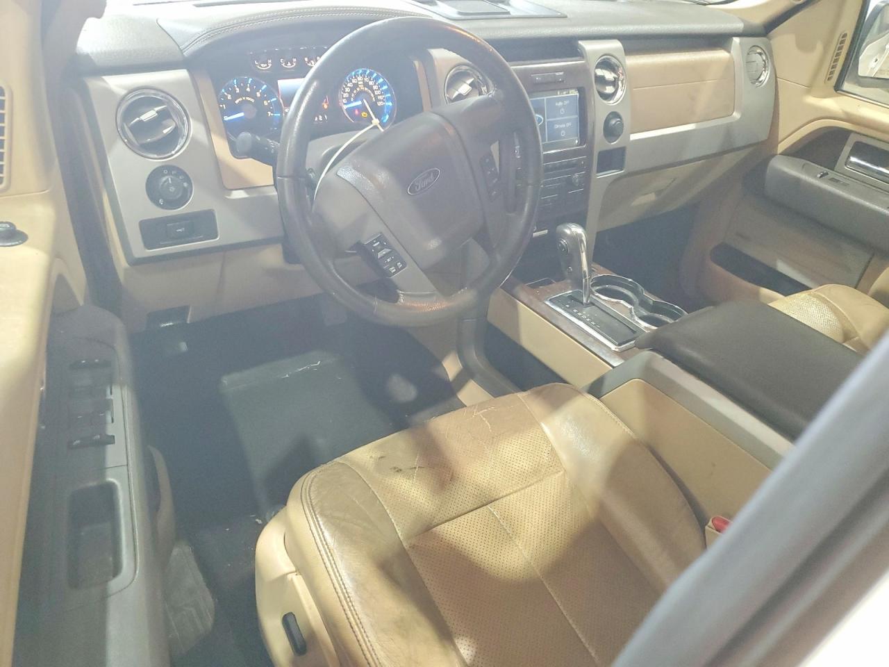 2012 Ford F150 Supercrew White vin: 1FTFW1ET5CFC19894