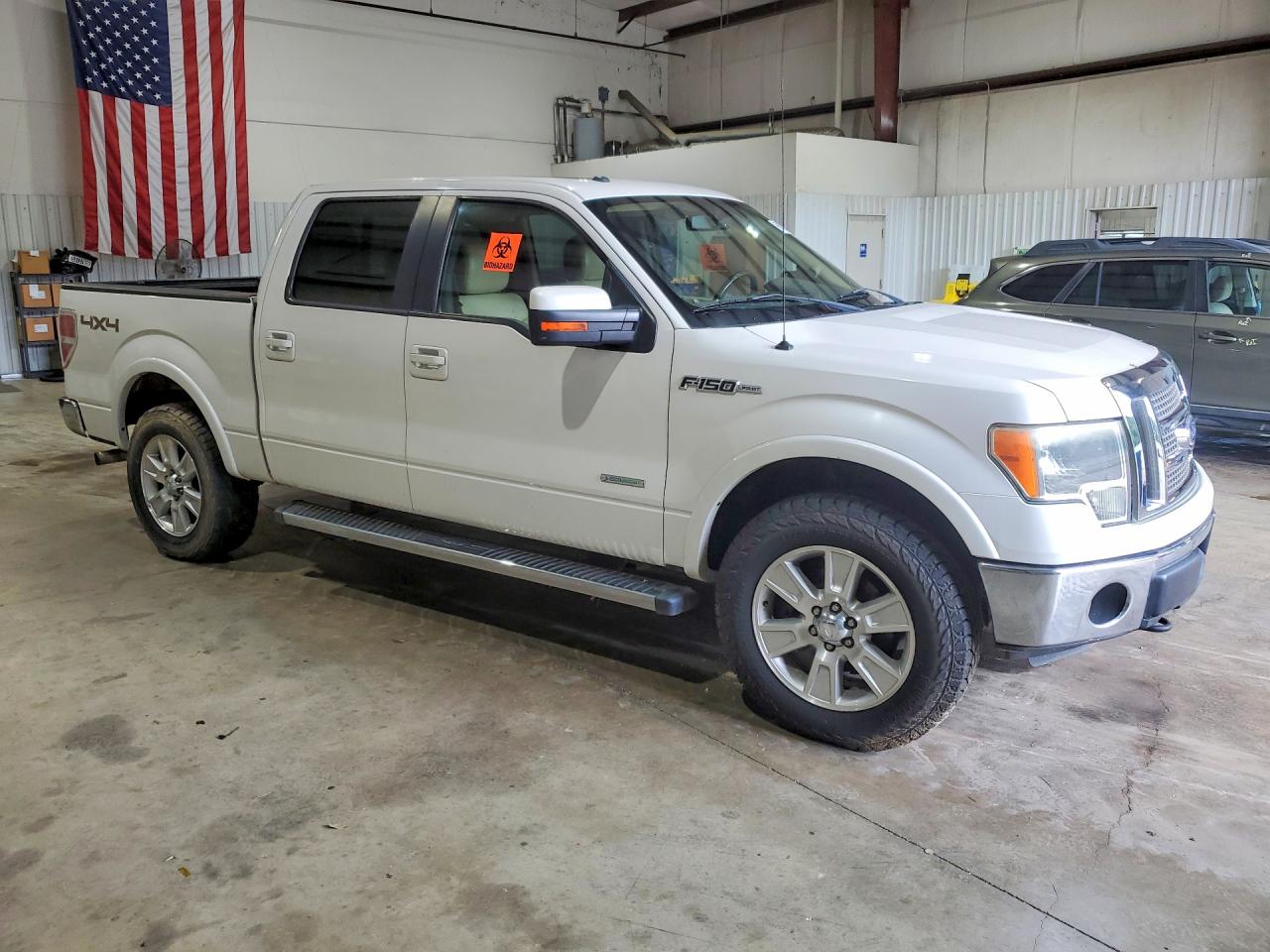 2012 Ford F150 Supercrew White vin: 1FTFW1ET5CFC19894