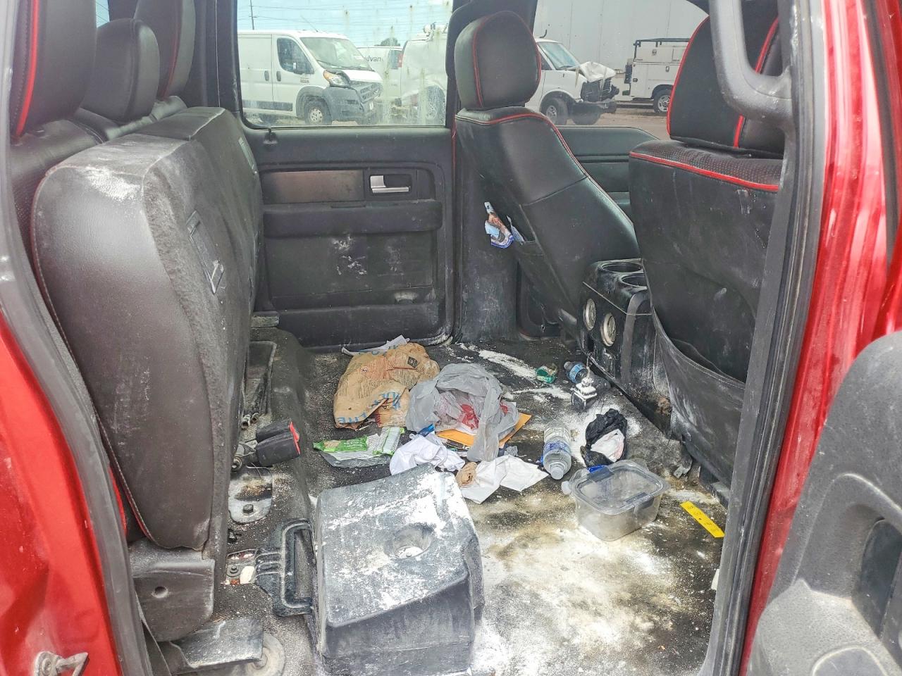 2012 Ford F150 Supercrew Red vin: 1FTFW1ET5CFC54273