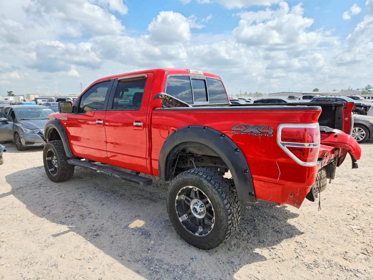 2012 Ford F150 Supercrew Red vin: 1FTFW1ET5CFC55021