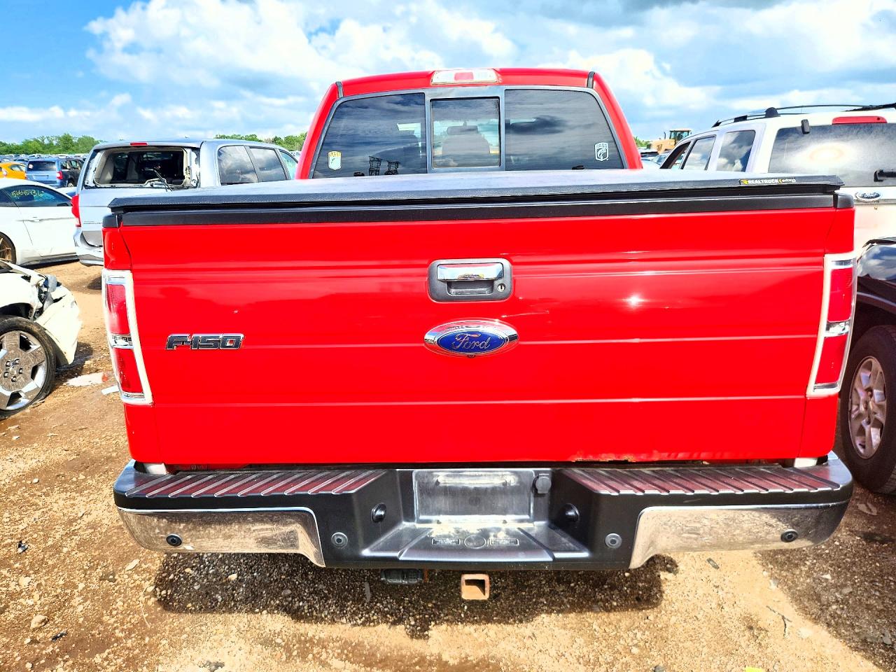 2012 Ford F150 Supercrew Красный vin: 1FTFW1ET5CFC91095