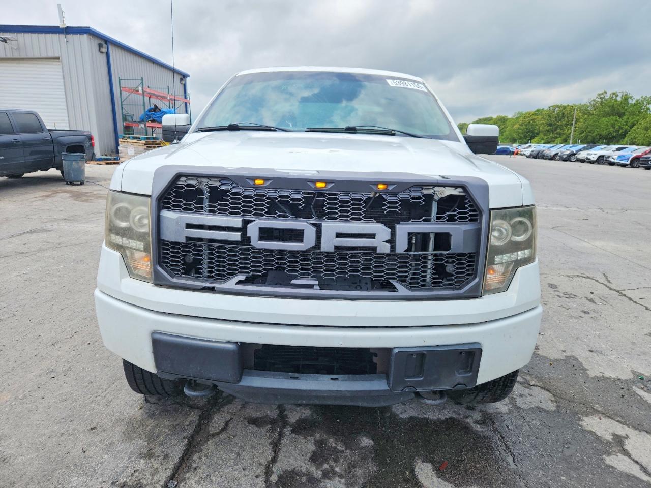 2012 Ford F150 Supercrew White vin: 1FTFW1ET5CFD07201