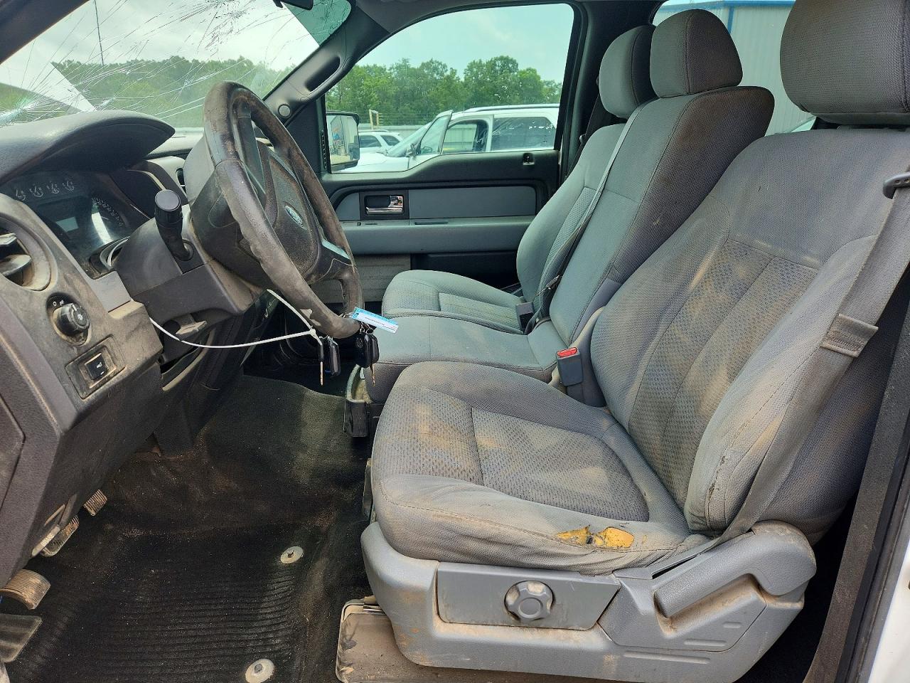 2012 Ford F150 Supercrew White vin: 1FTFW1ET5CFD07201