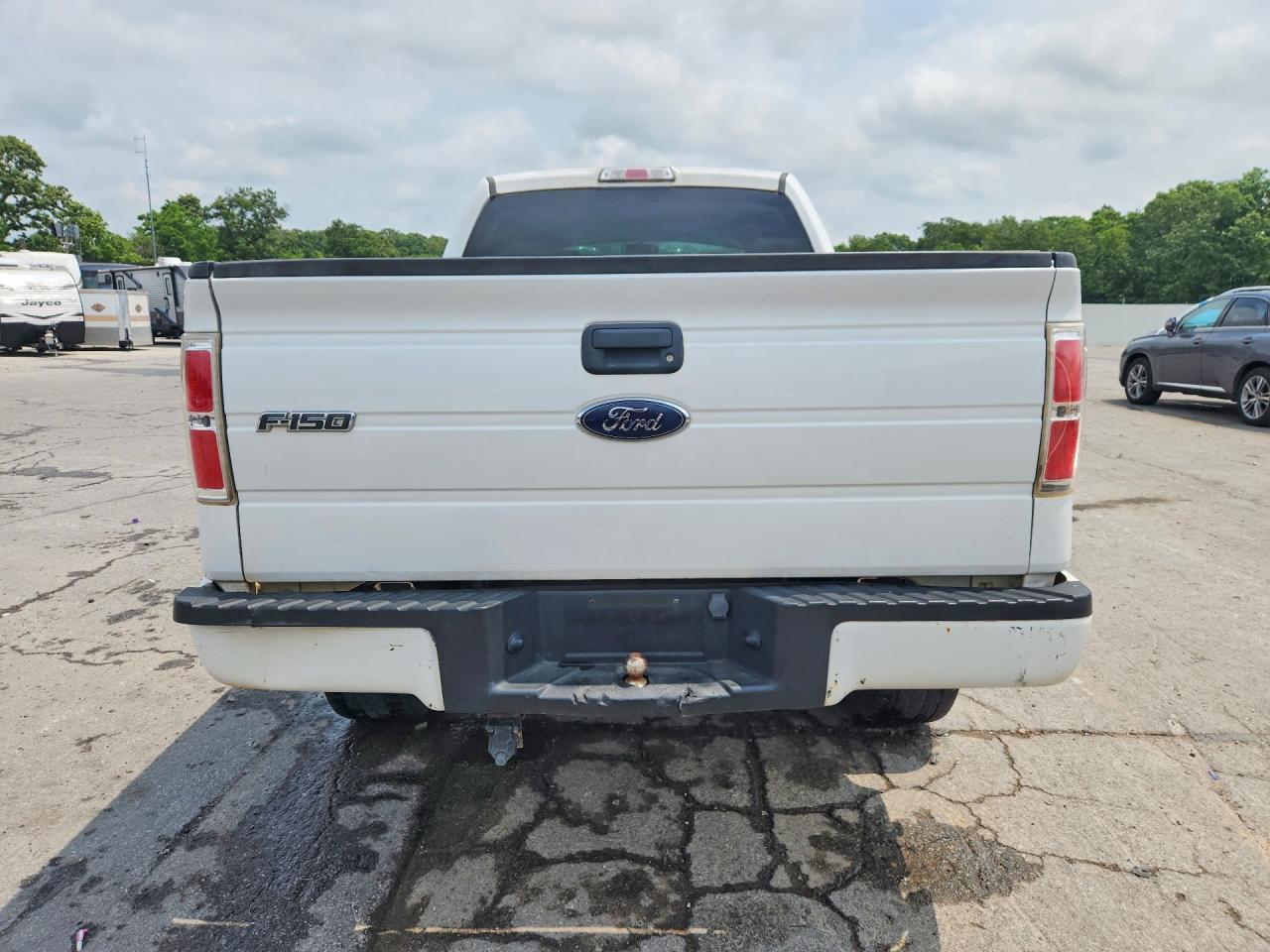 2012 Ford F150 Supercrew White vin: 1FTFW1ET5CFD07201