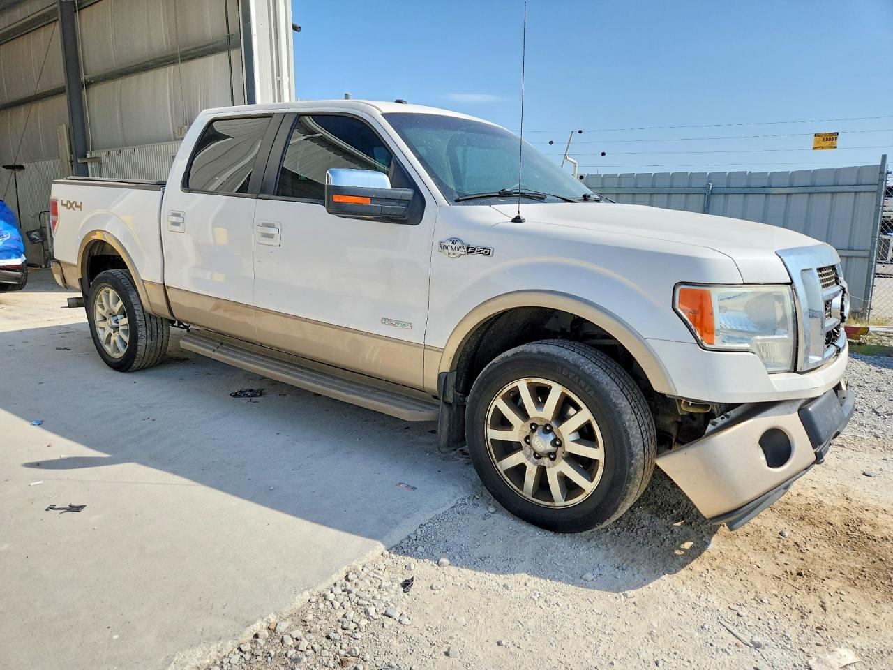 2012 Ford F150 Supercrew White vin: 1FTFW1ET5CKD05861