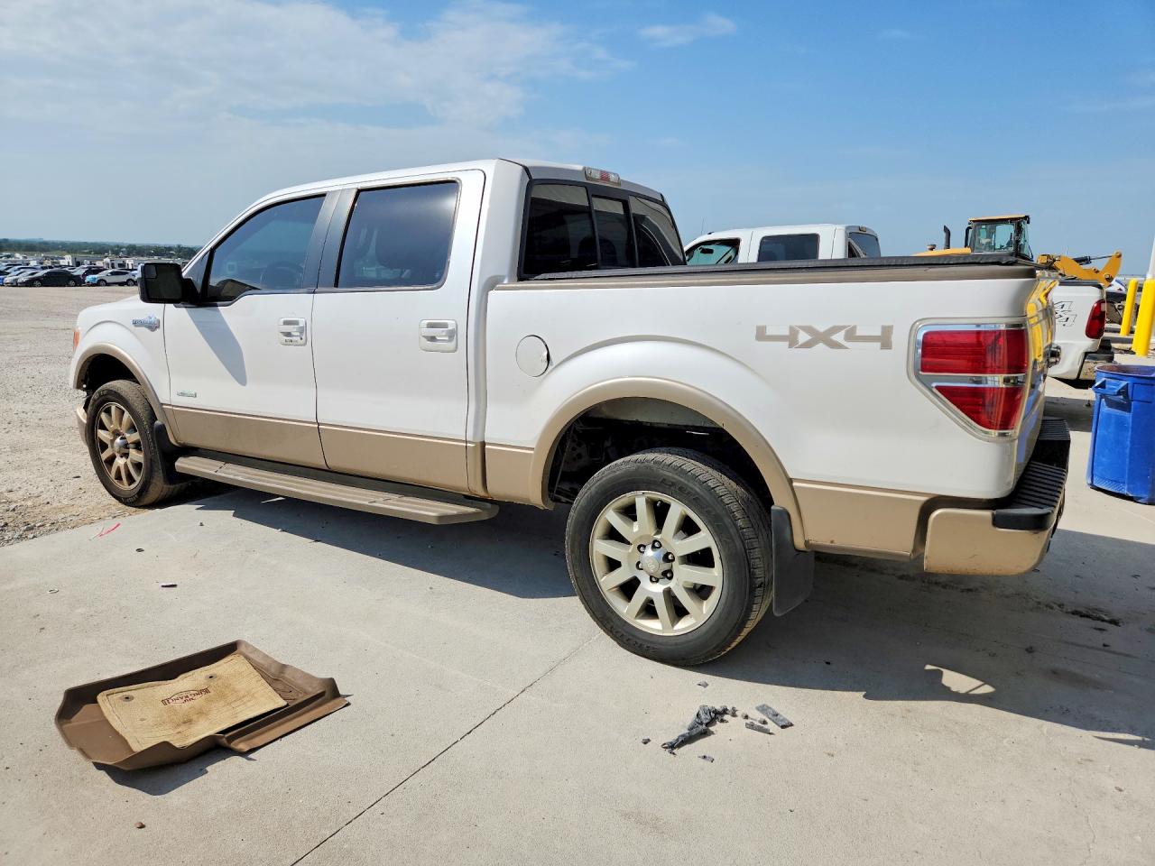 2012 Ford F150 Supercrew White vin: 1FTFW1ET5CKD05861
