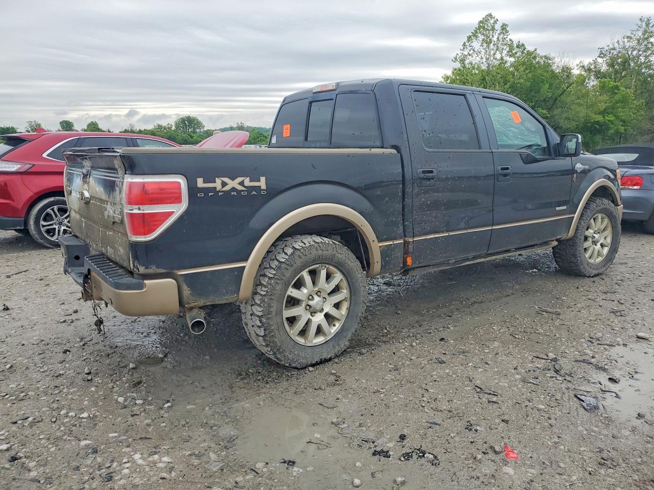 2012 Ford F150 Supercrew Black vin: 1FTFW1ET5CKD29688