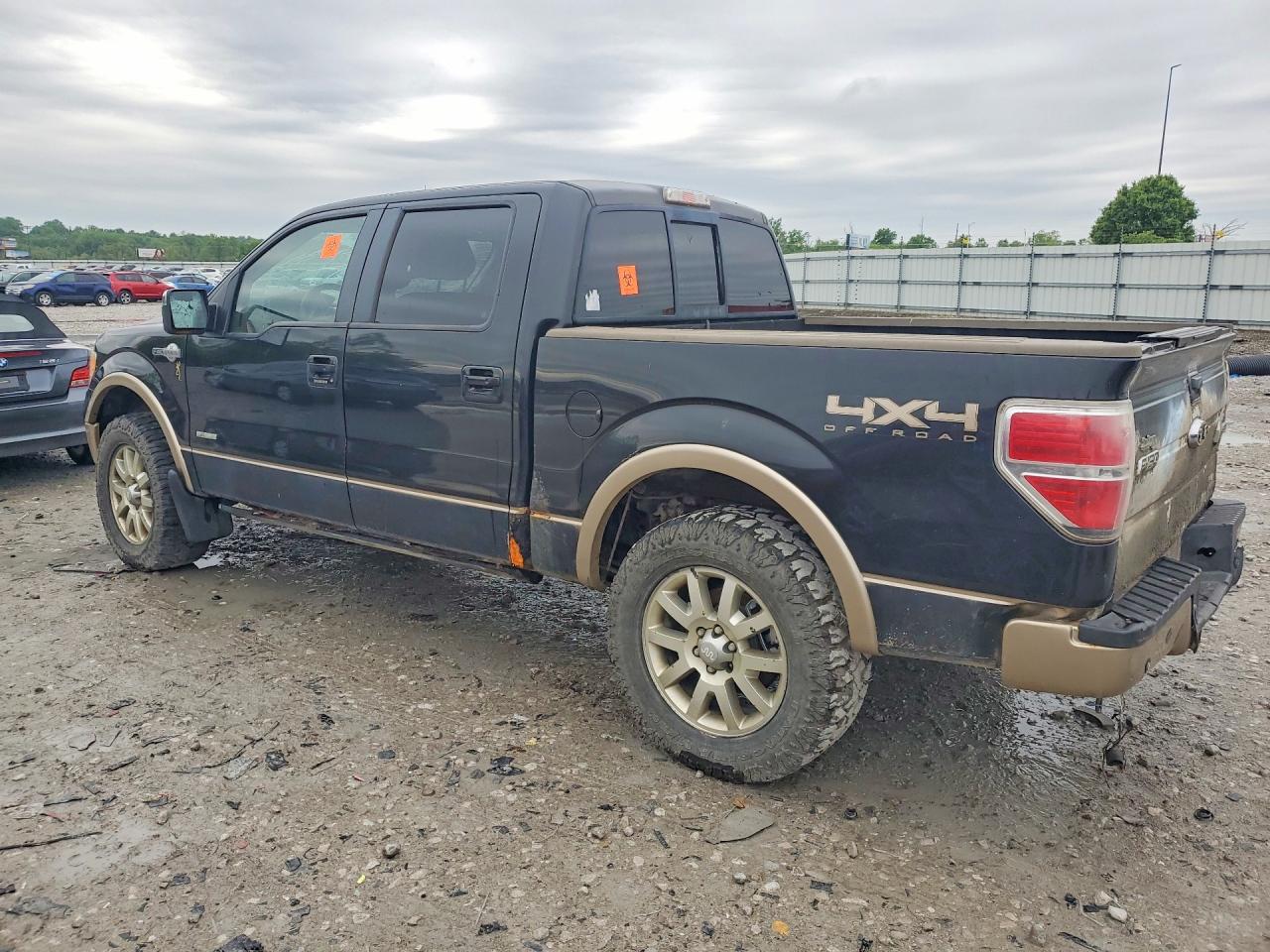 2012 Ford F150 Supercrew Black vin: 1FTFW1ET5CKD29688