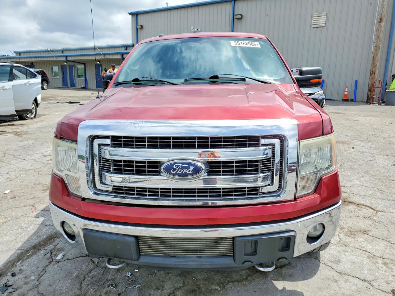 2013 Ford F150 Supercrew Red vin: 1FTFW1ET5DFA10947