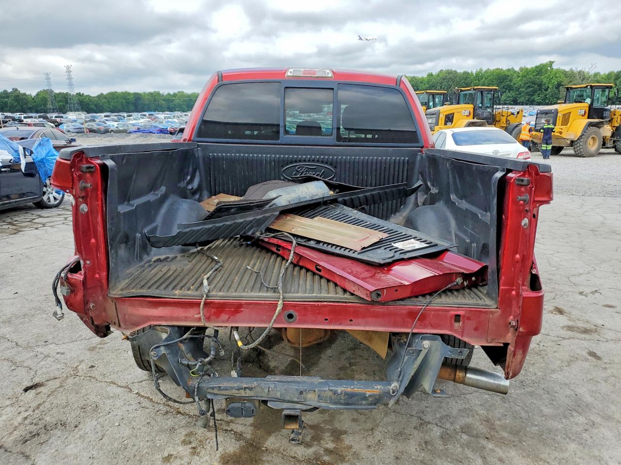 2013 Ford F150 Supercrew Red vin: 1FTFW1ET5DFA10947