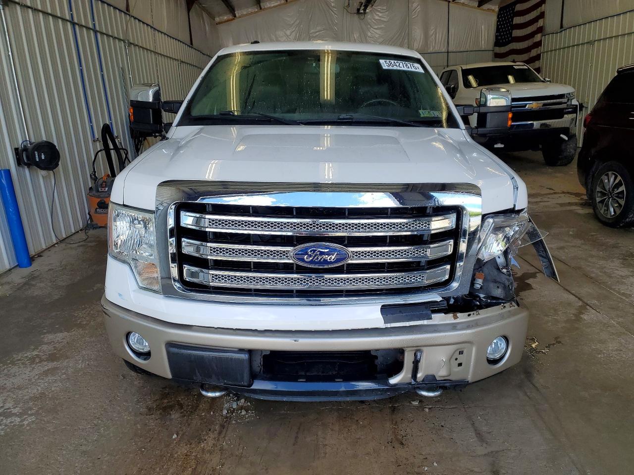 2013 Ford F150 Supercrew White vin: 1FTFW1ET5DFA11466