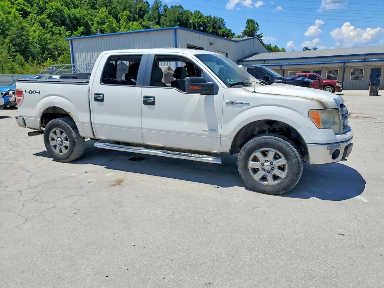 2013 Ford F150 Supercrew White vin: 1FTFW1ET5DFA36559