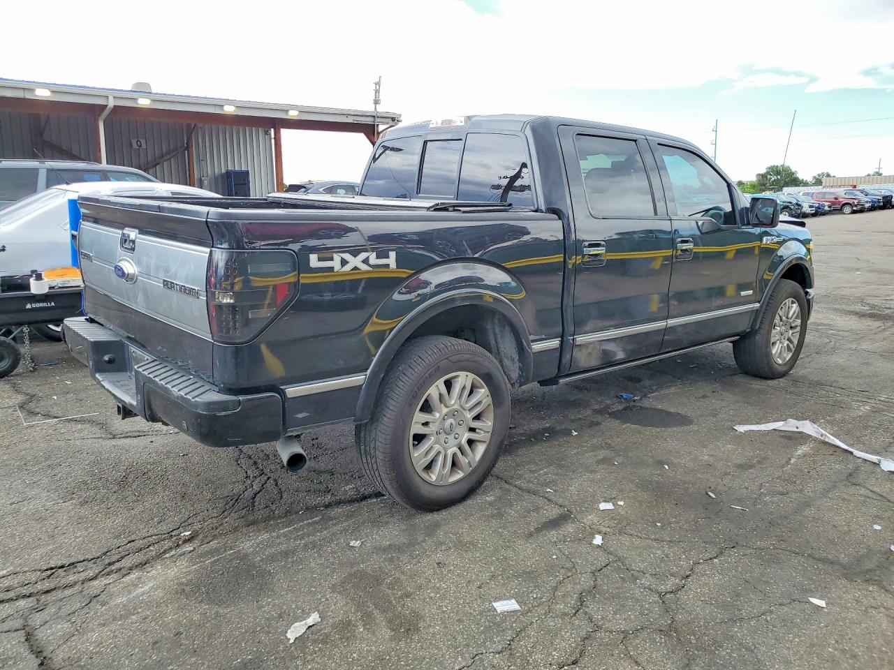 2013 Ford F150 Supercrew Black vin: 1FTFW1ET5DFA40708