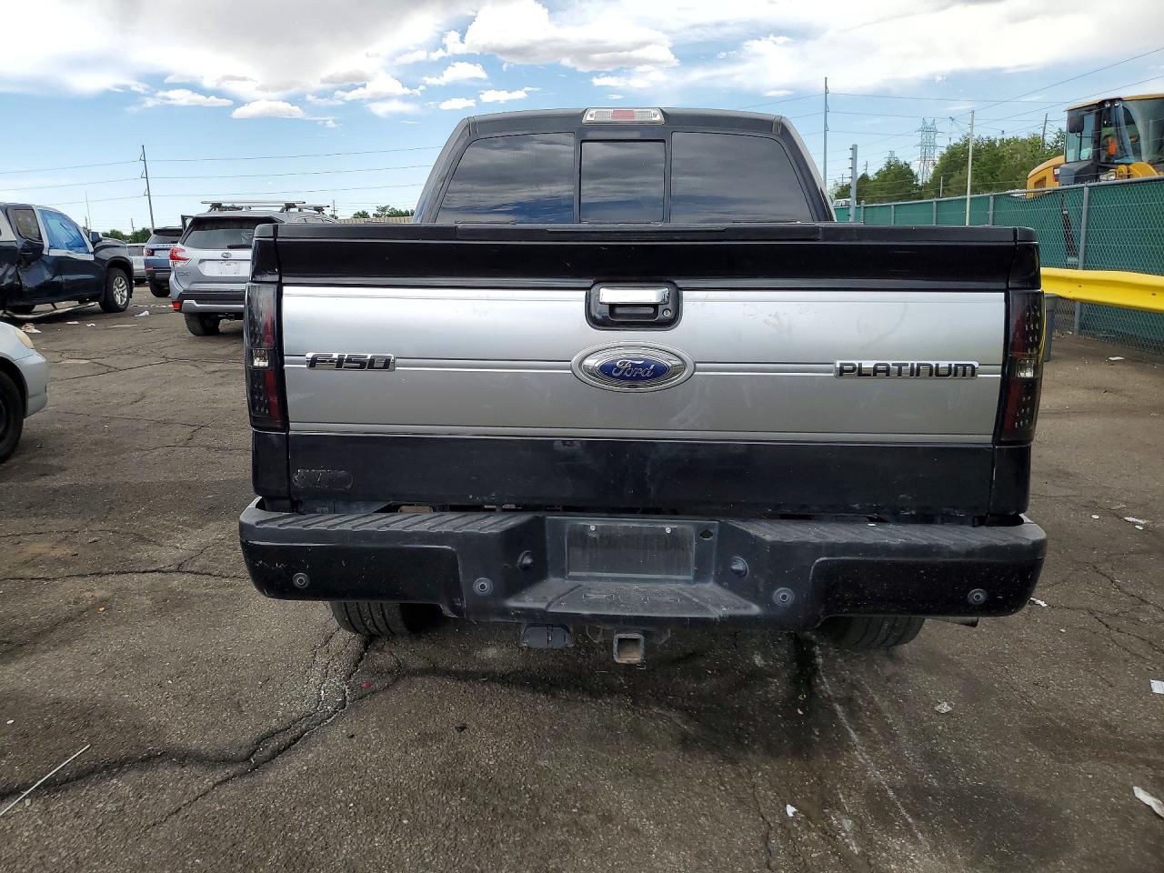 2013 Ford F150 Supercrew Black vin: 1FTFW1ET5DFA40708