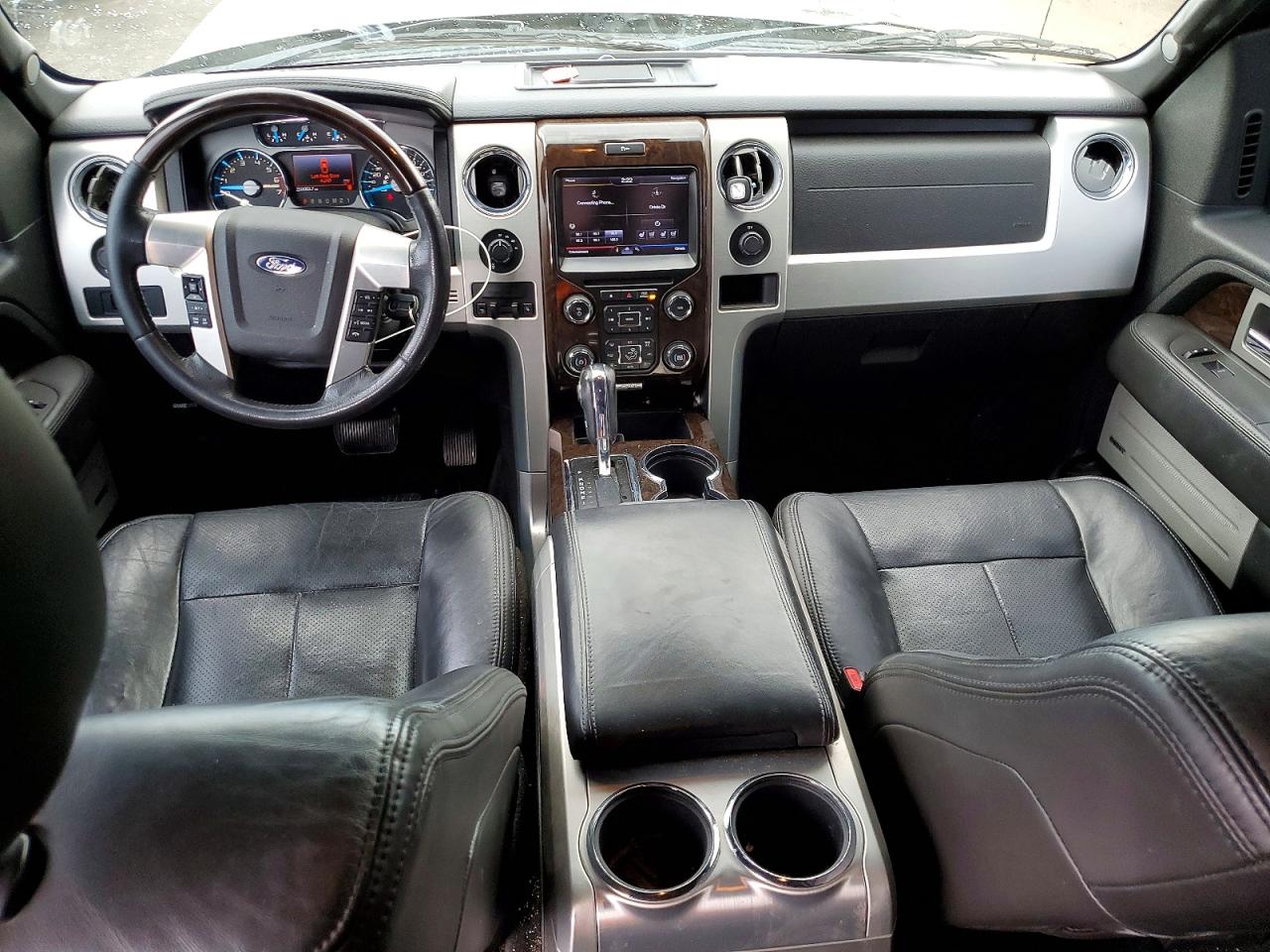 2013 Ford F150 Supercrew Black vin: 1FTFW1ET5DFA40708
