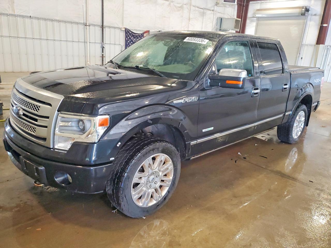 2013 Ford F150 Supercrew Black vin: 1FTFW1ET5DFA53877