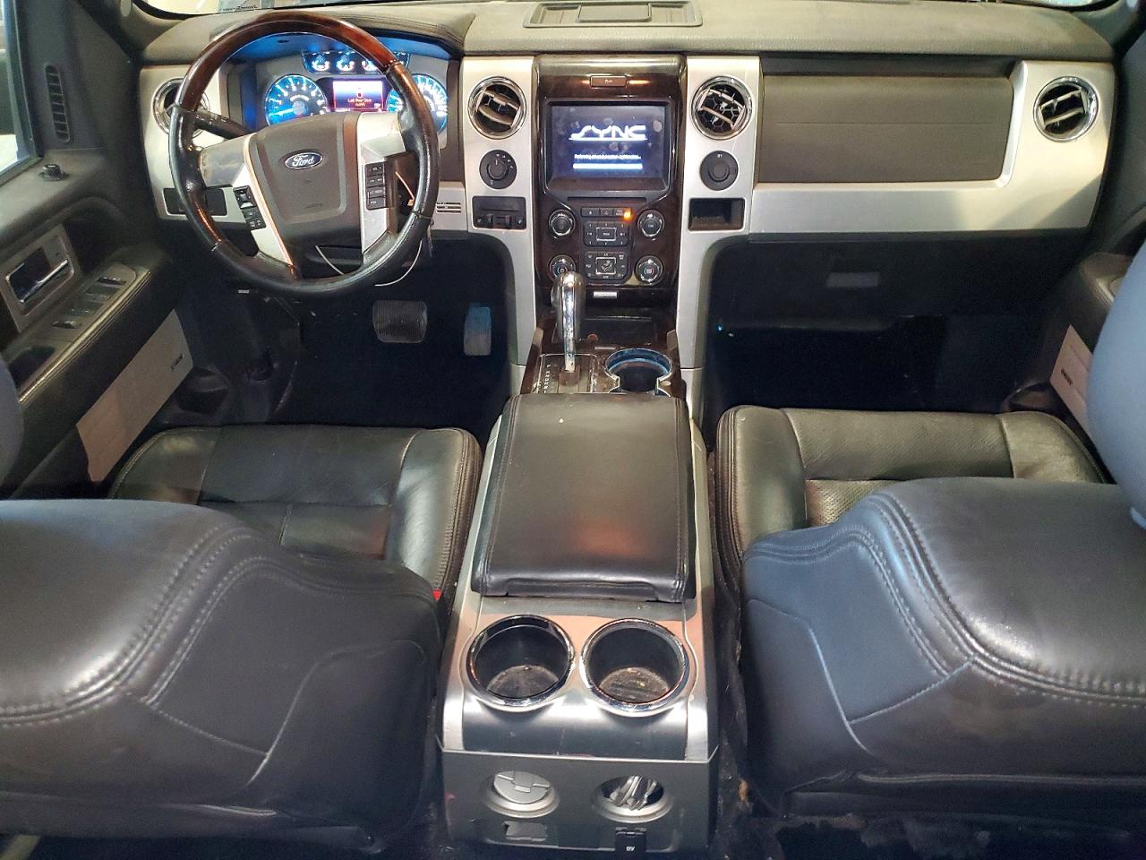 2013 Ford F150 Supercrew Black vin: 1FTFW1ET5DFA53877