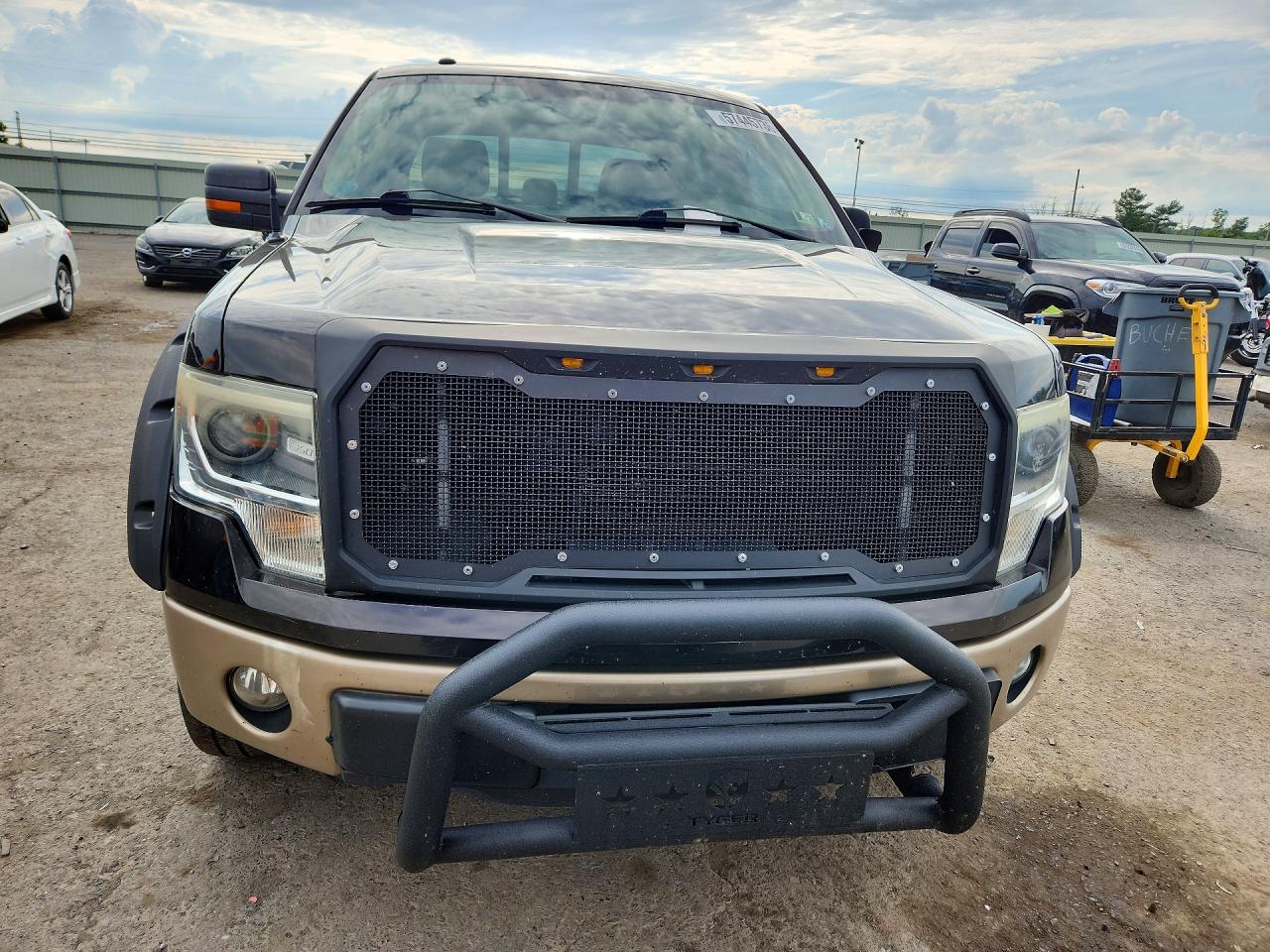 2013 Ford F150 Supercrew Black vin: 1FTFW1ET5DFA87334