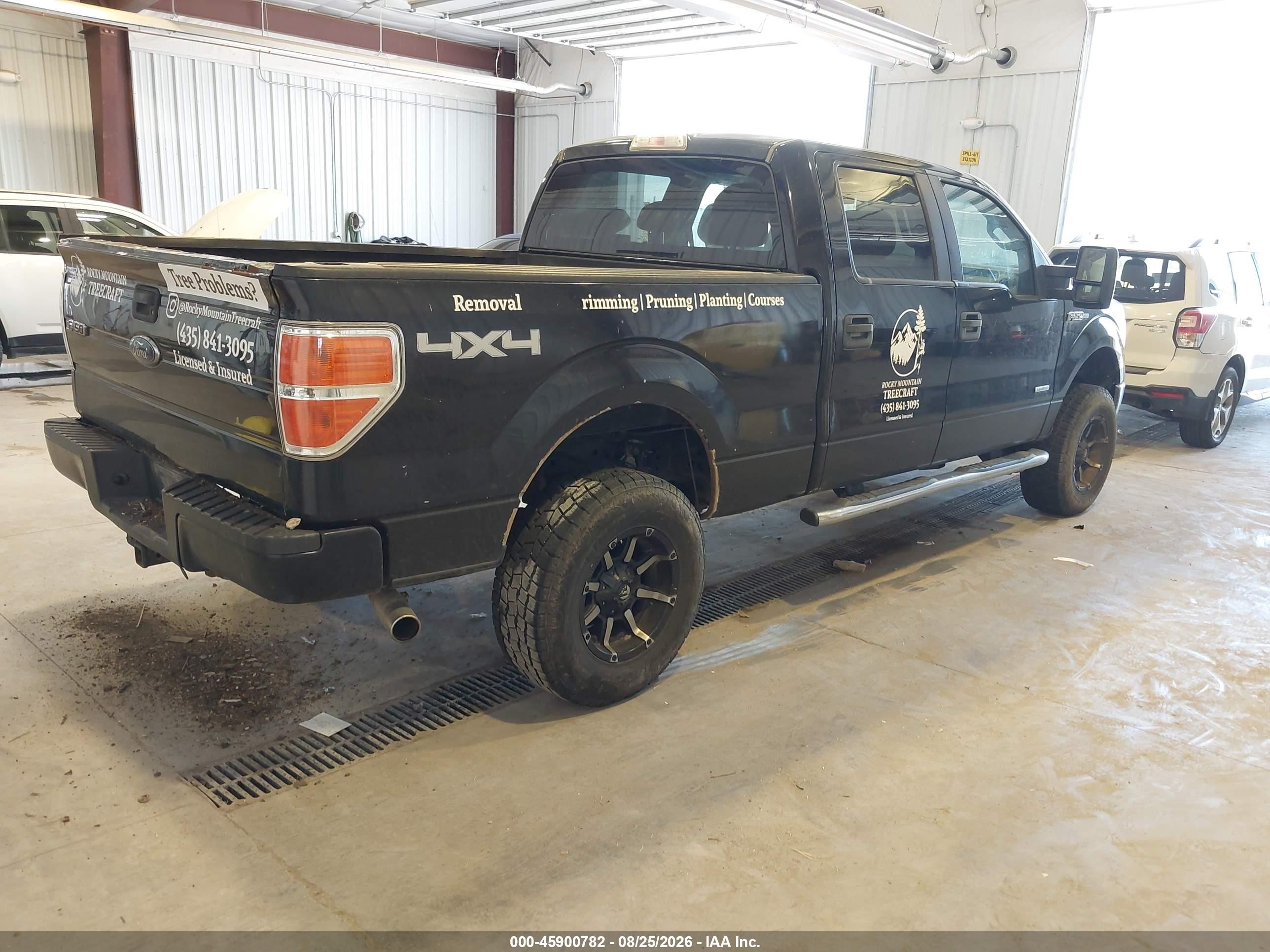 2013 Ford F-150 Xlt Black vin: 1FTFW1ET5DFA96521