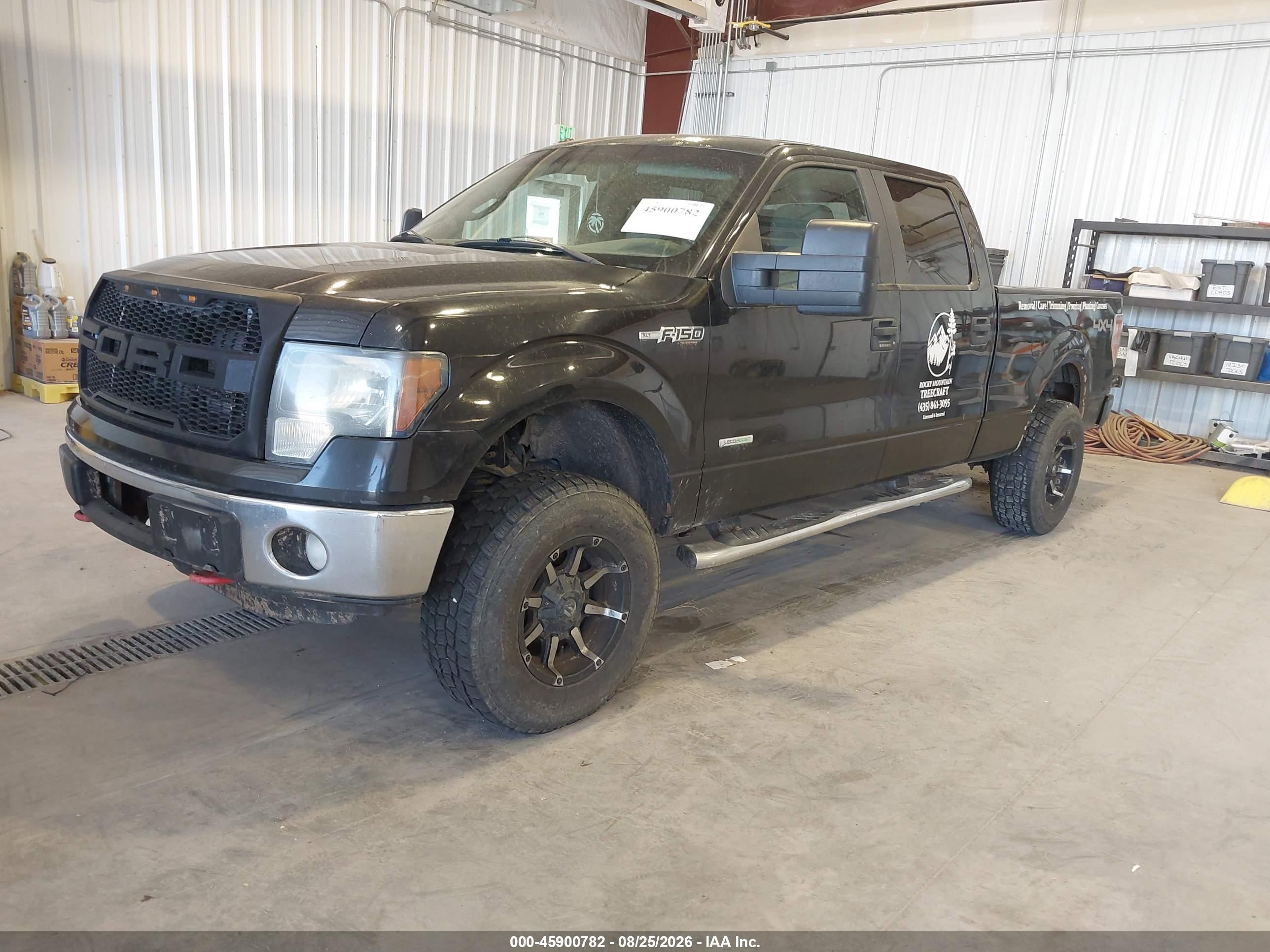 2013 Ford F-150 Xlt Black vin: 1FTFW1ET5DFA96521